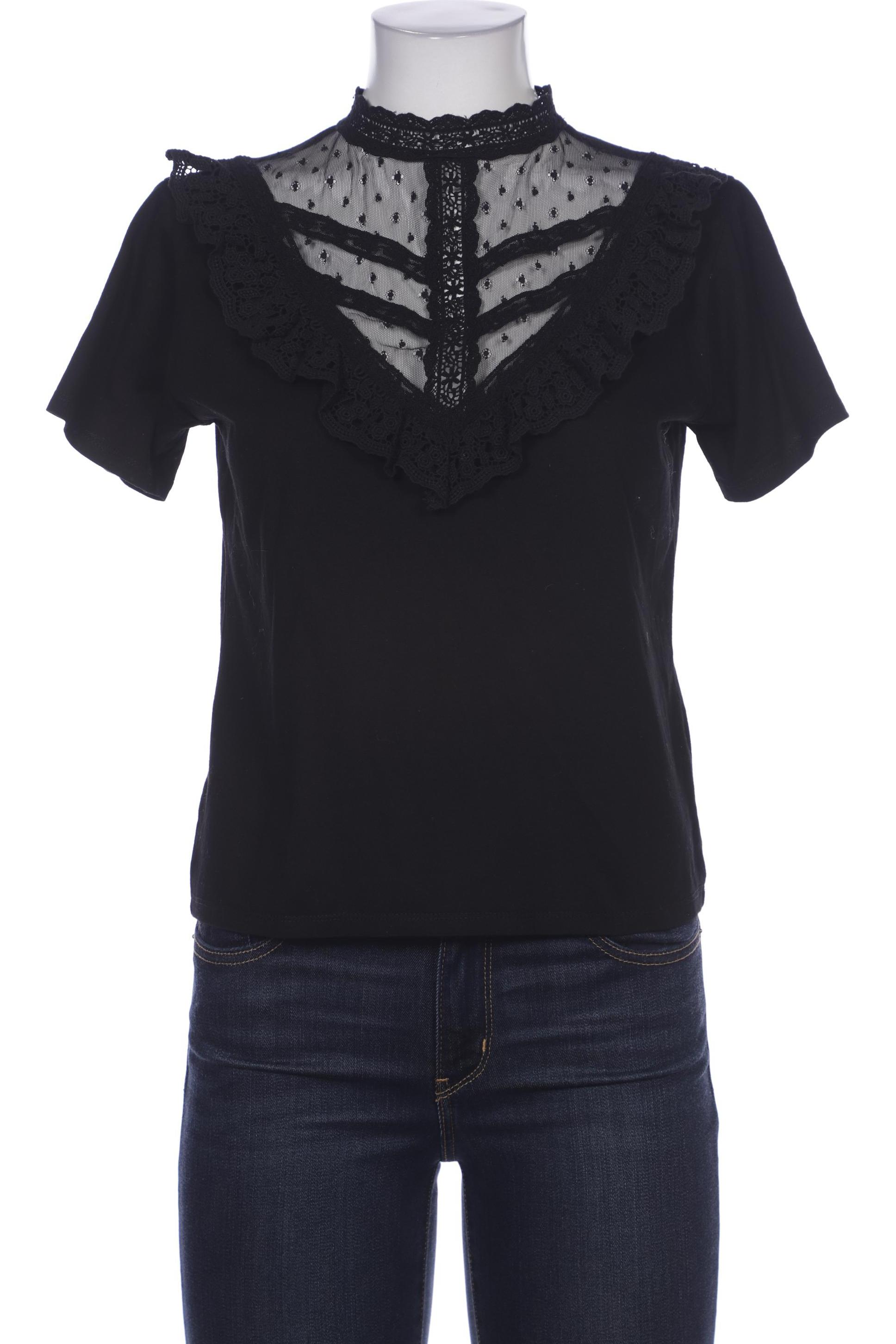 

The Kooples Damen T-Shirt, schwarz, Gr. 36