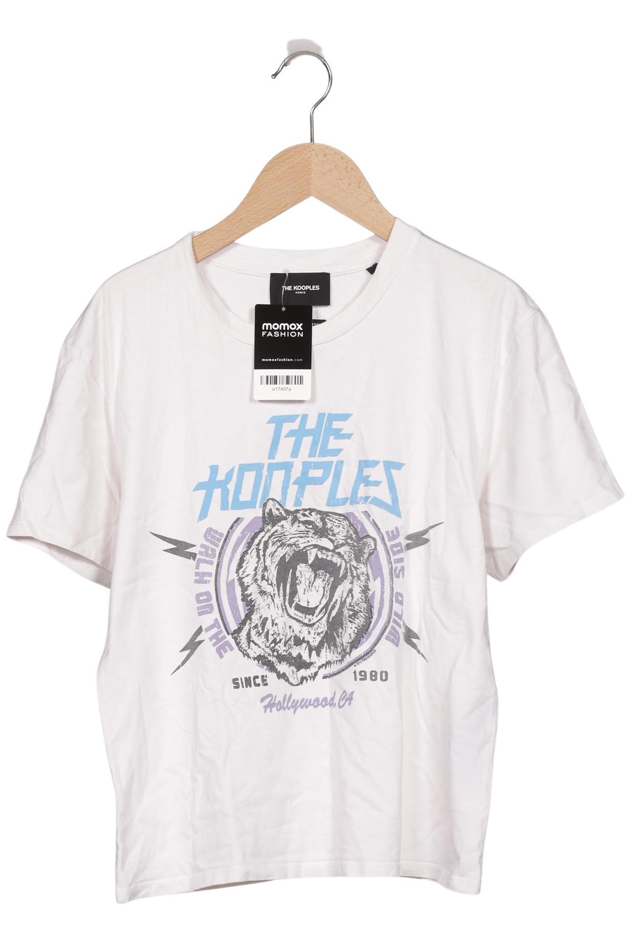 

The Kooples Damen T-Shirt, weiß, Gr. 36