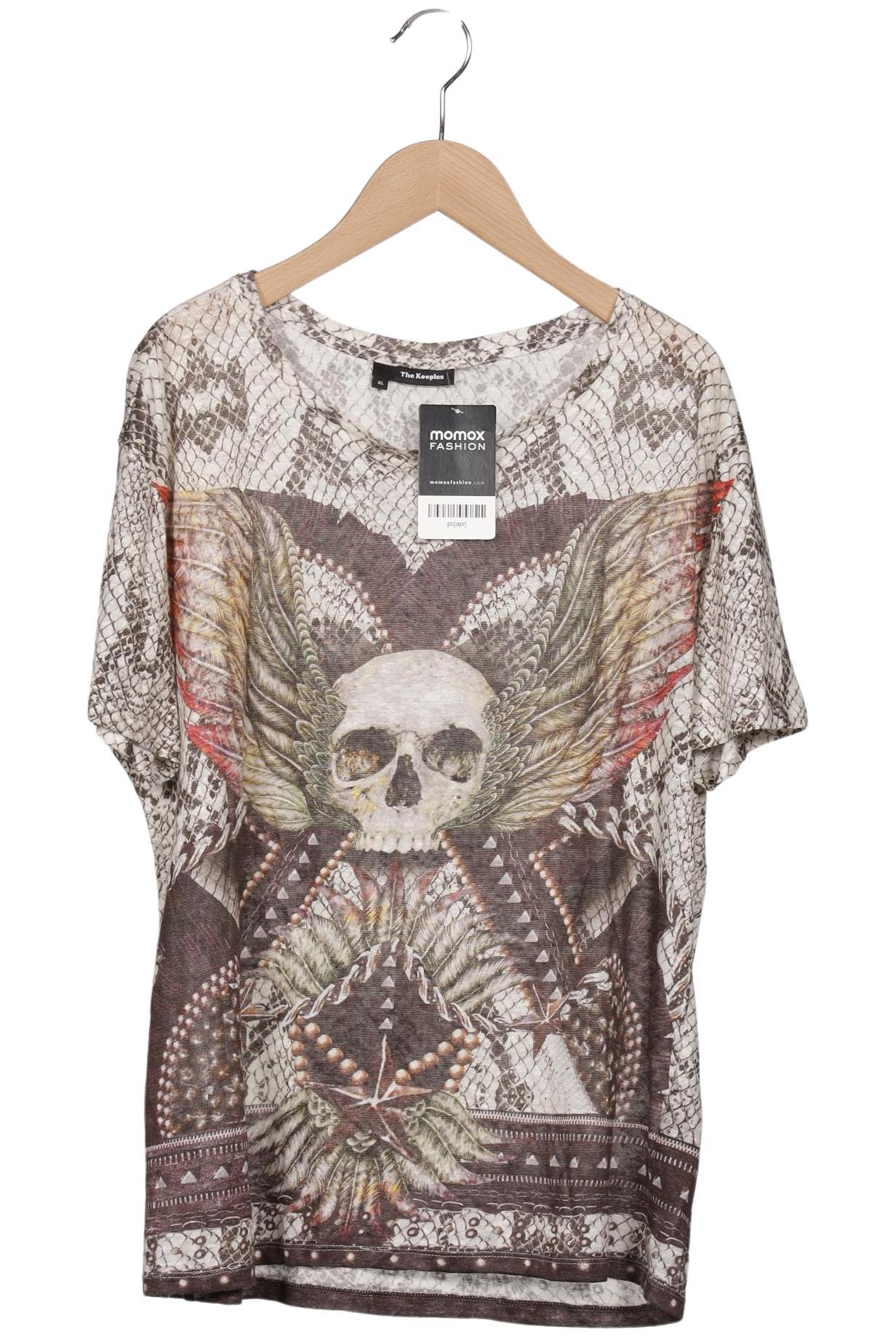 

The Kooples Damen T-Shirt, braun, Gr. 44