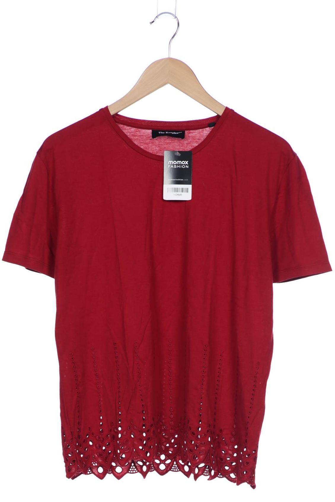 

The Kooples Damen T-Shirt, bordeaux, Gr. 38