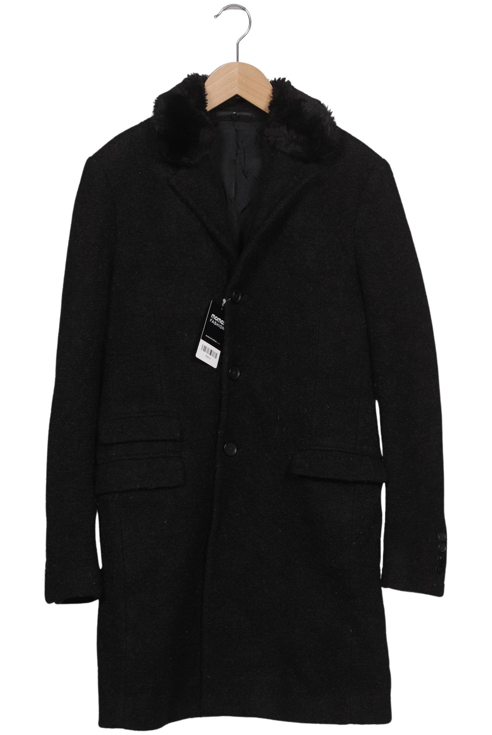 

The Kooples Damen Mantel, schwarz, Gr. 44