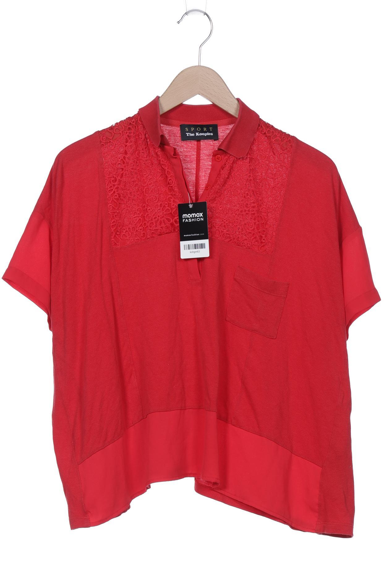 

The Kooples Damen Poloshirt, rot, Gr. 36