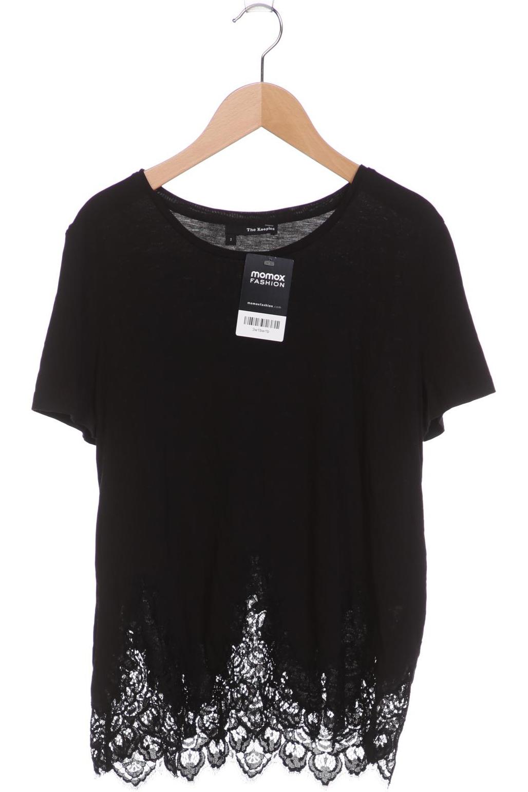 

The Kooples Damen T-Shirt, schwarz, Gr. 38