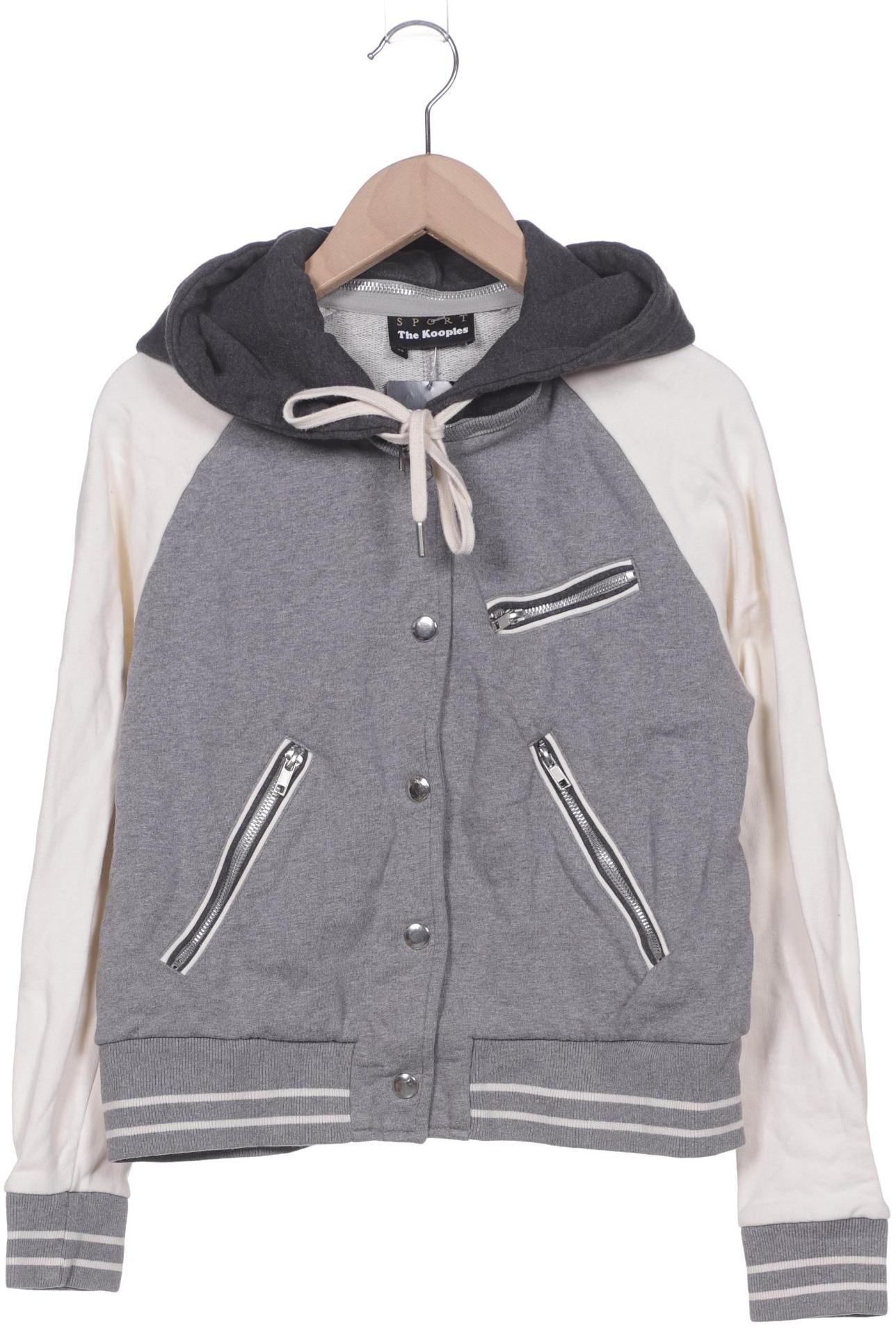 

The Kooples Damen Kapuzenpullover, grau, Gr. 34