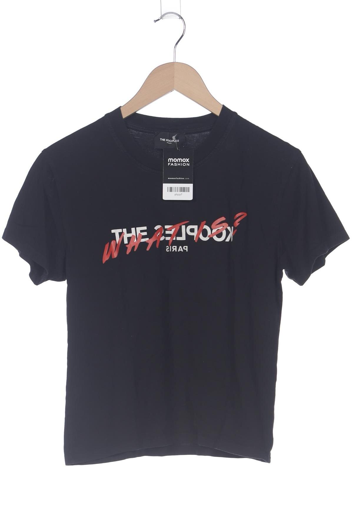 

The Kooples Damen T-Shirt, schwarz, Gr. 36