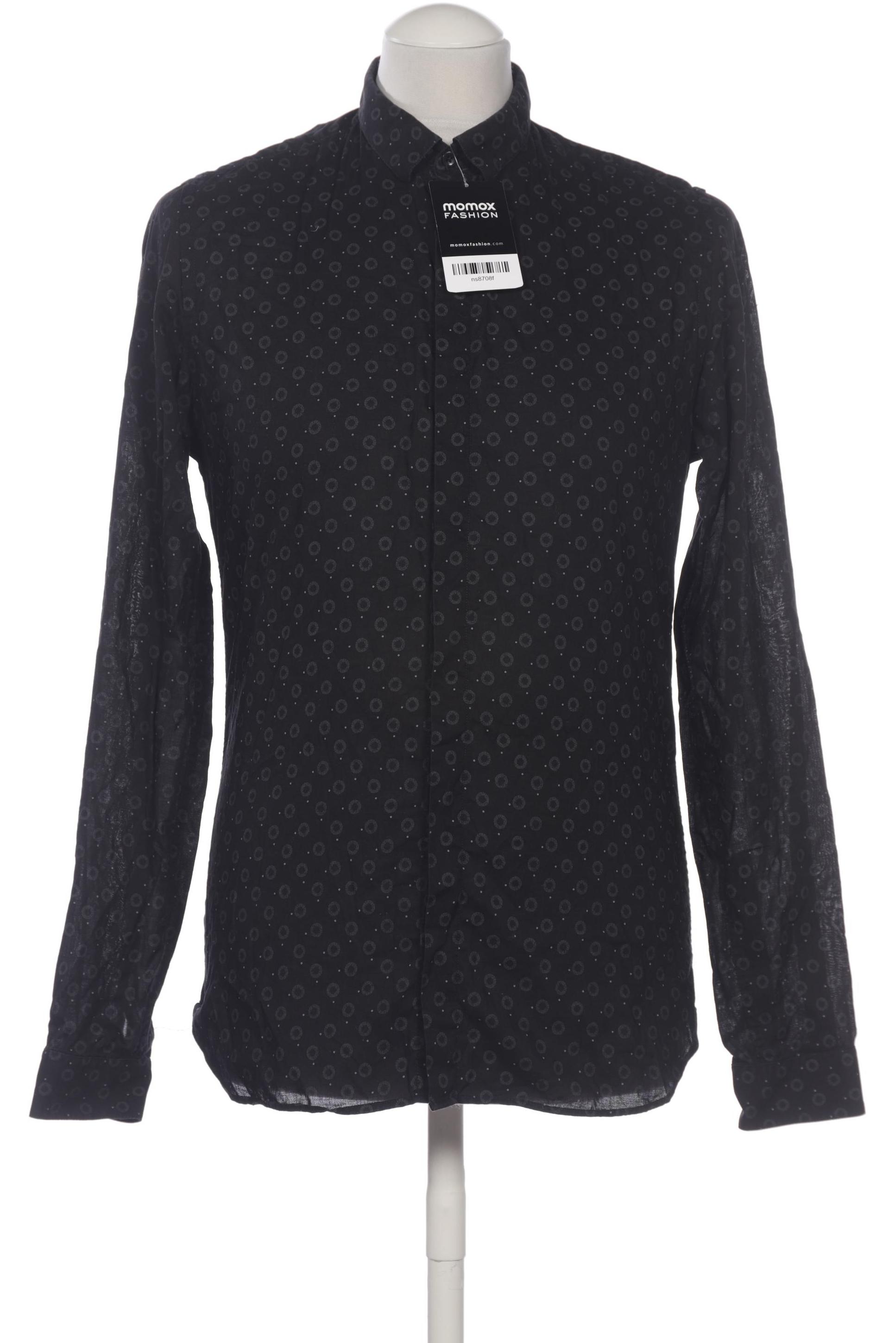 

The Kooples Herren Hemd, schwarz, Gr. 46