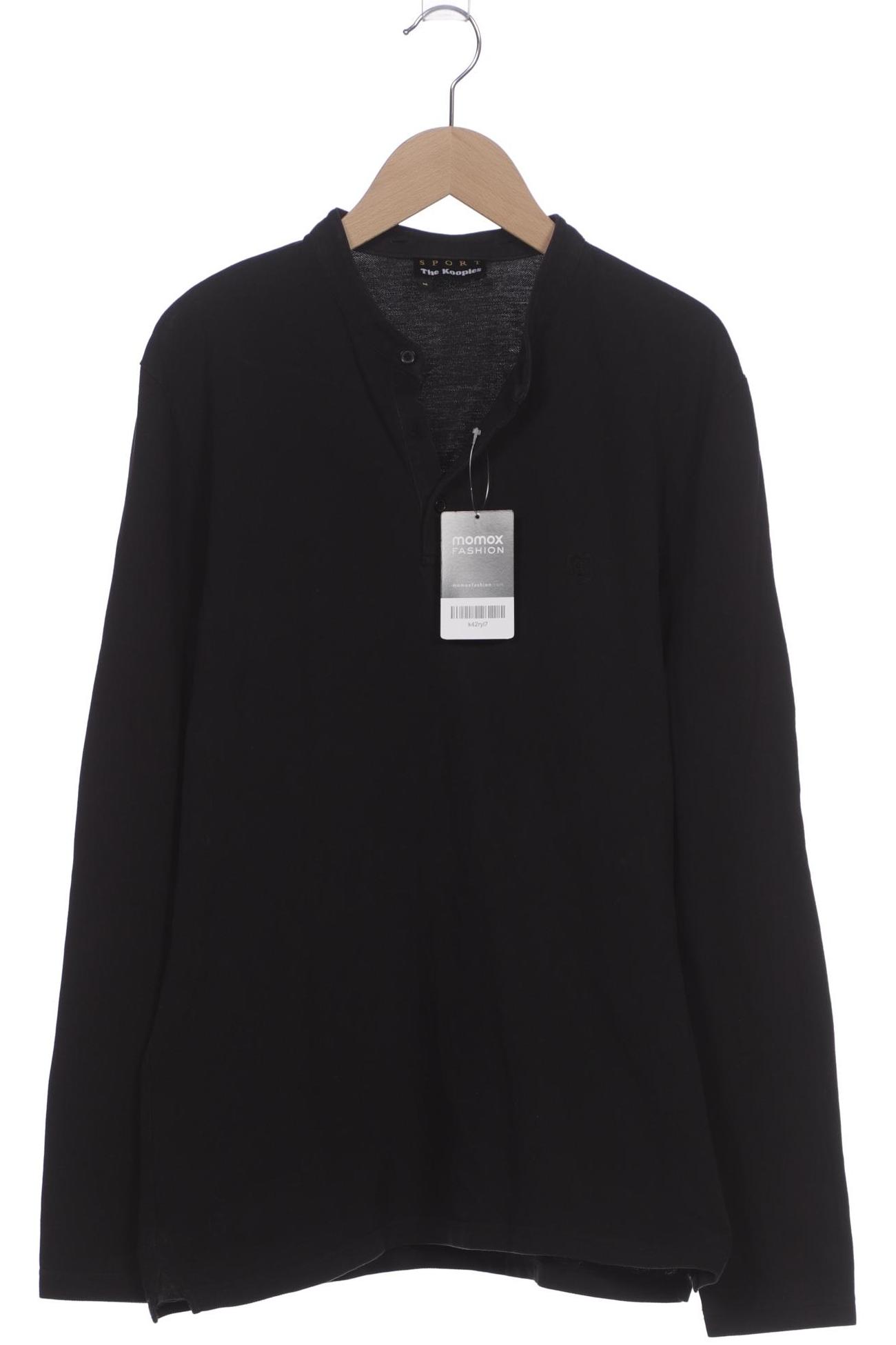 

The Kooples Herren Langarmshirt, schwarz, Gr. 48