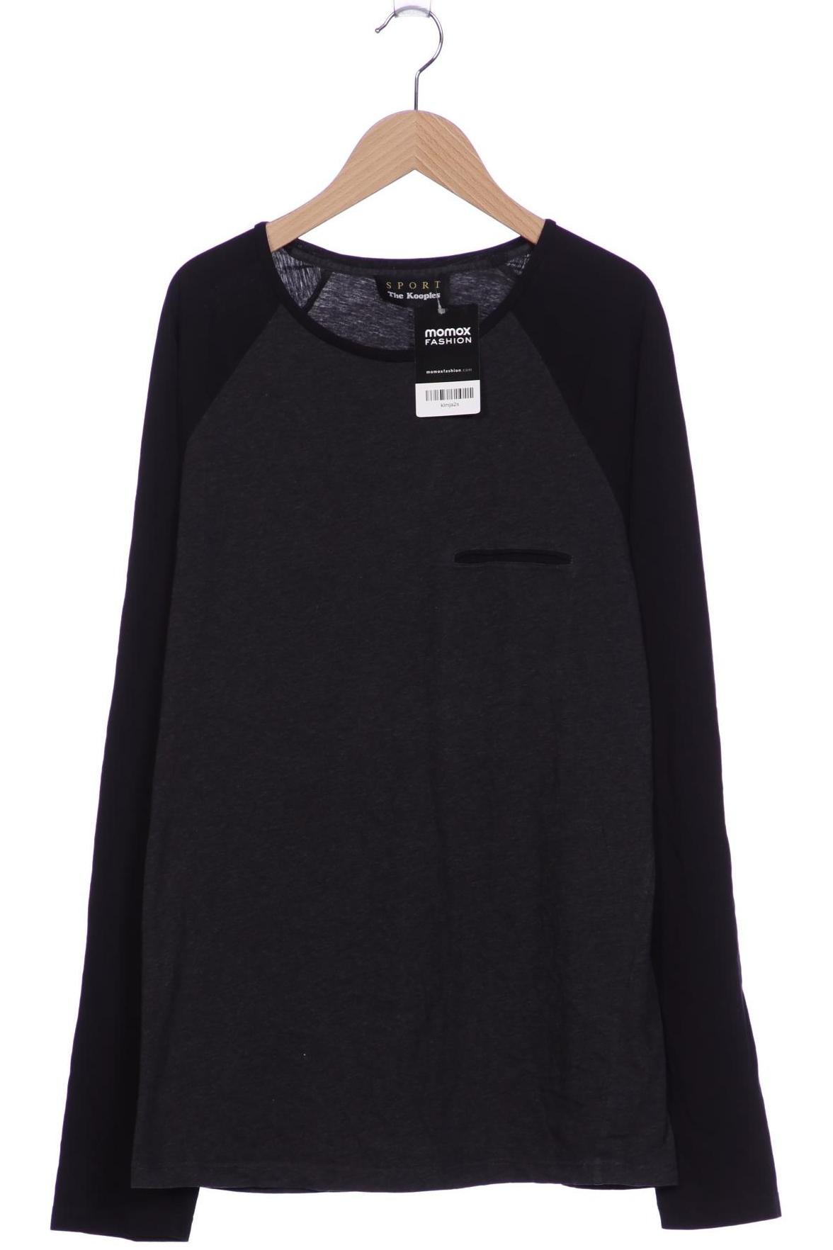 

The Kooples Herren Langarmshirt, grau, Gr. 48
