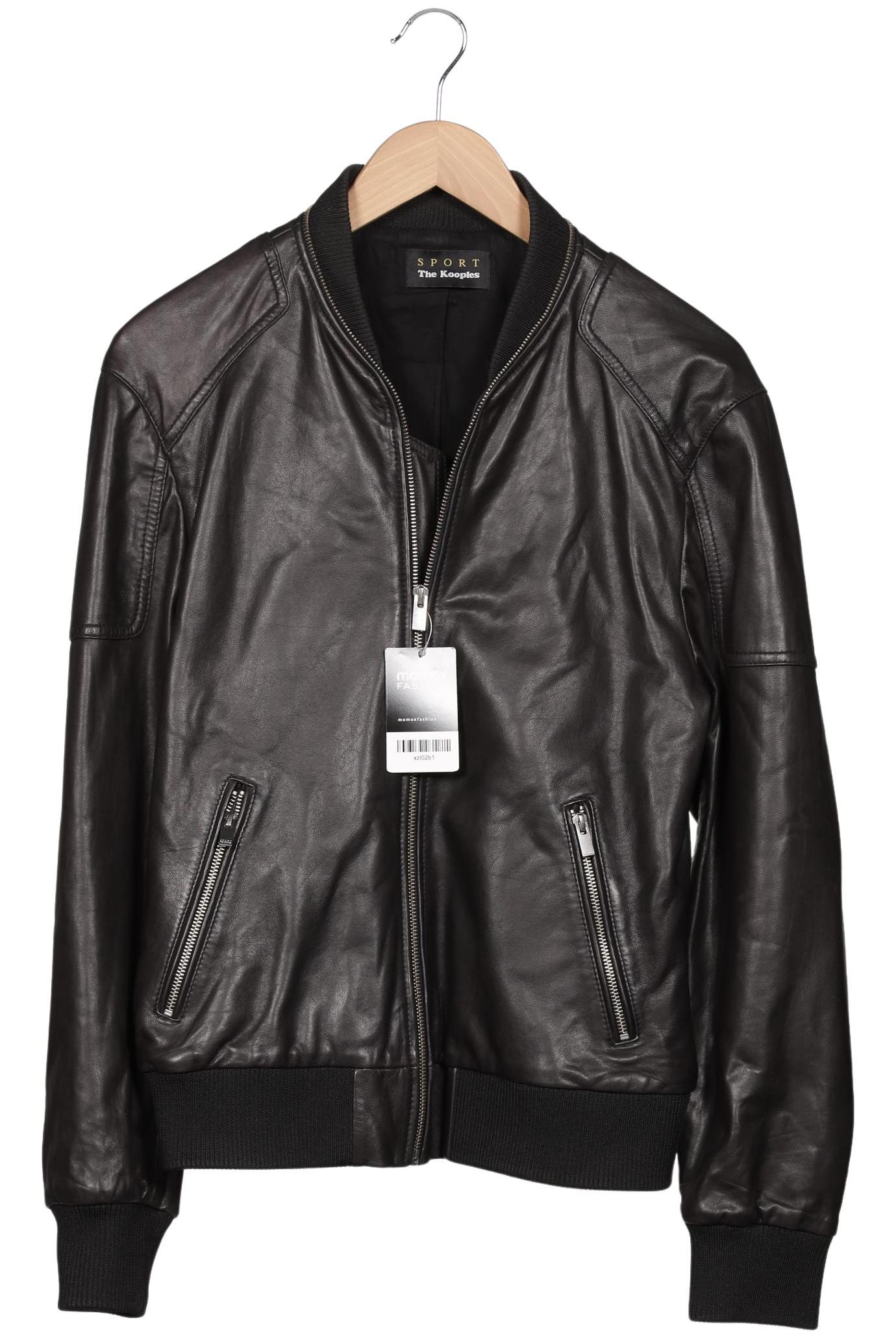 

The Kooples Herren Jacke, schwarz, Gr. 48