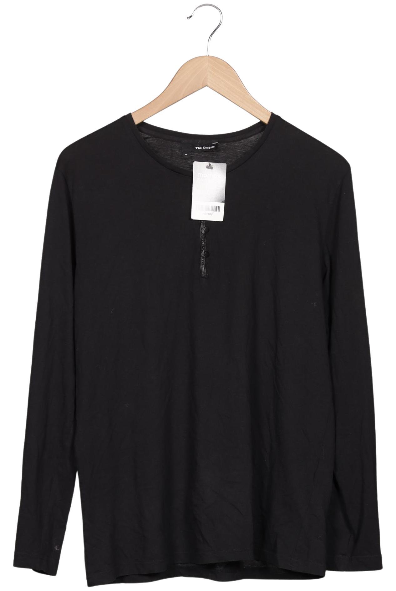 

The Kooples Herren Langarmshirt, schwarz, Gr. 48