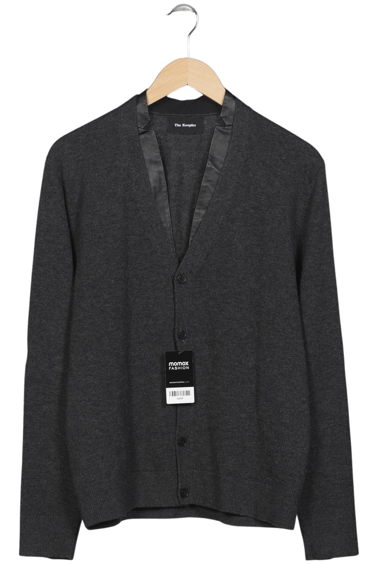 

The Kooples Herren Strickjacke, grau, Gr. 52