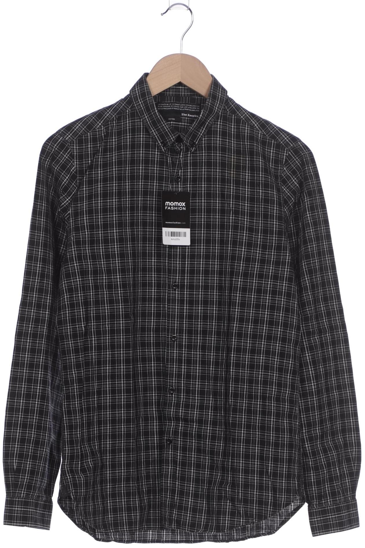 

The Kooples Herren Hemd, schwarz, Gr. 46