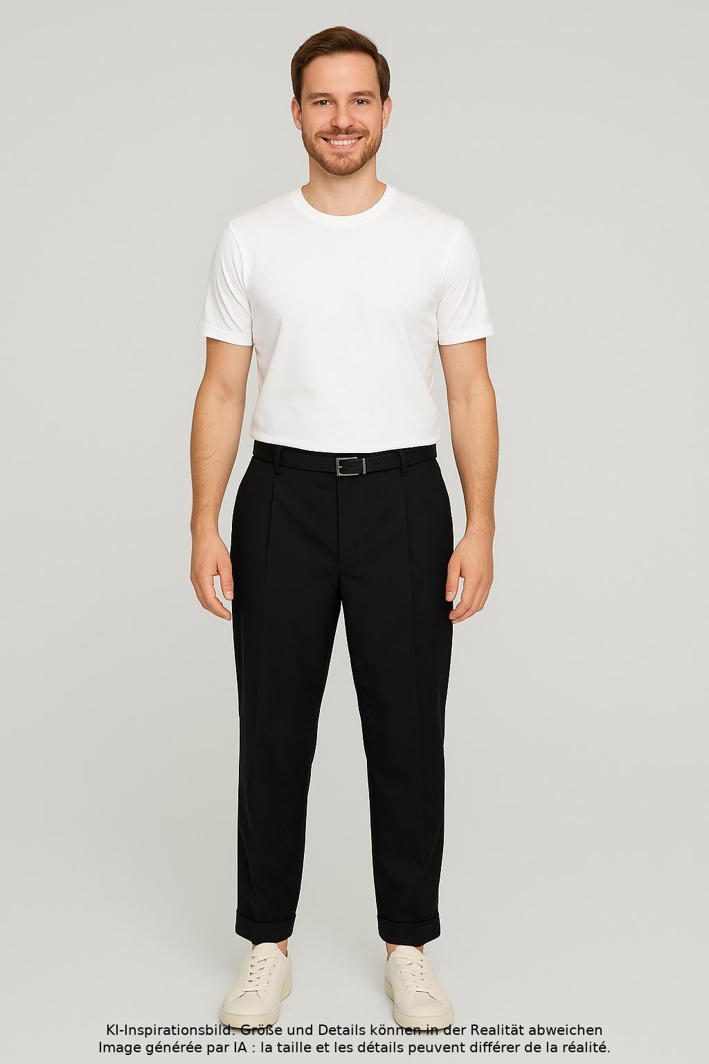 

The Kooples Herren Stoffhose, schwarz, Gr. 50