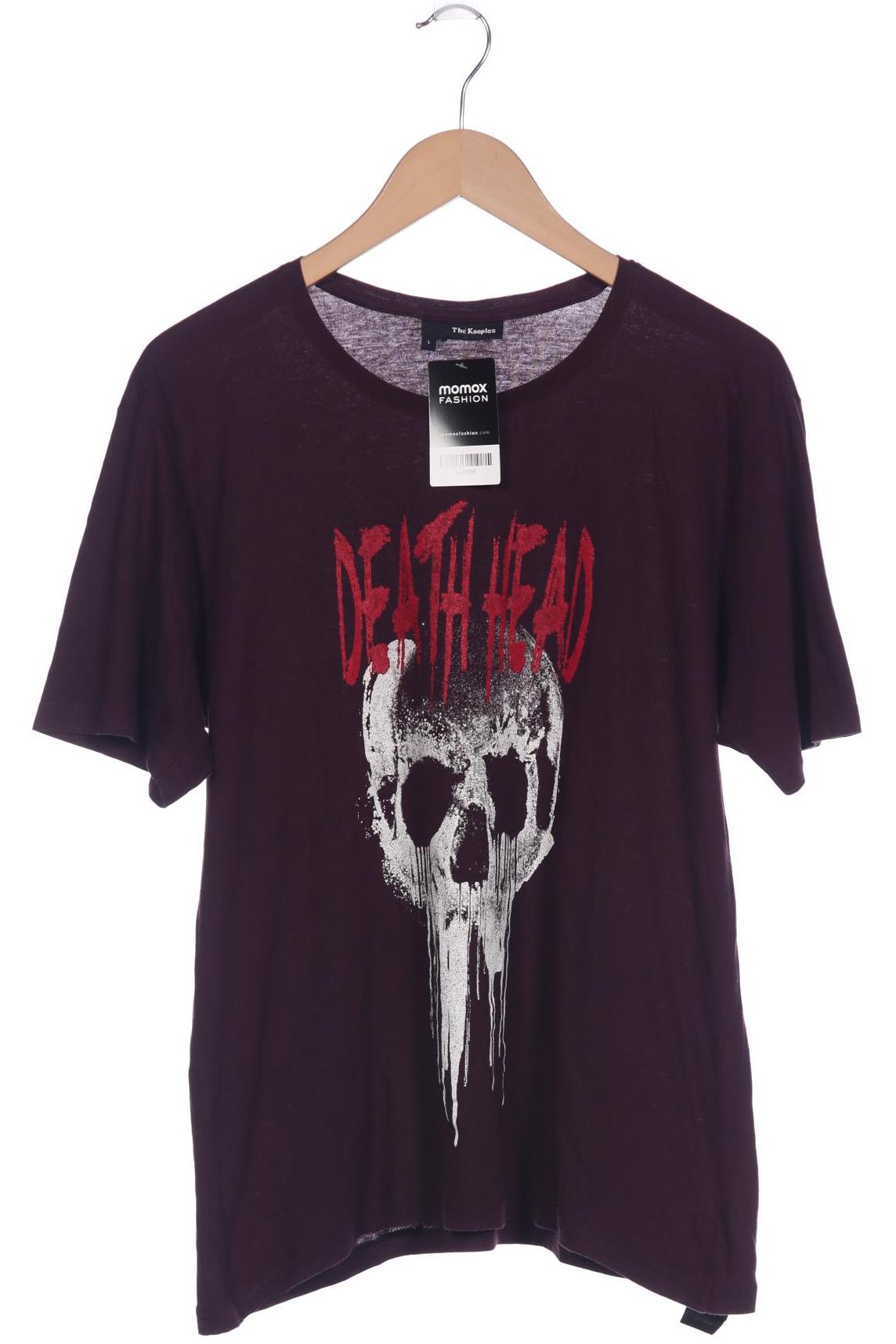 

The Kooples Herren T-Shirt, bordeaux, Gr. 52