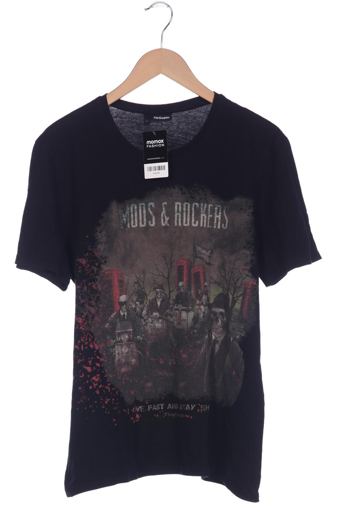 

The Kooples Herren T-Shirt, schwarz, Gr. 52