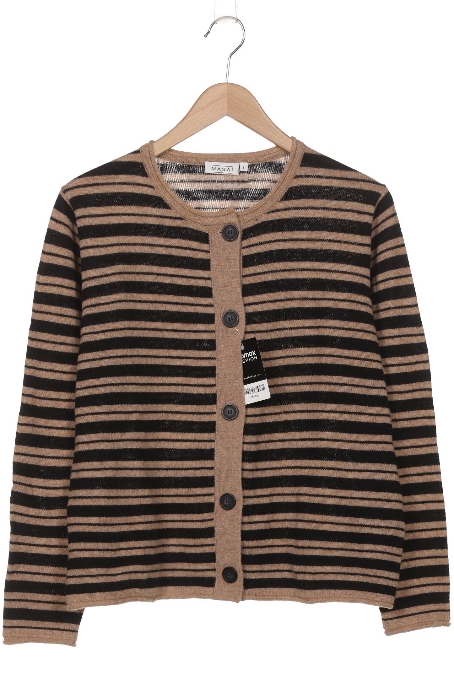

The Masai Clothing Company Damen Strickjacke, beige, Gr. 42