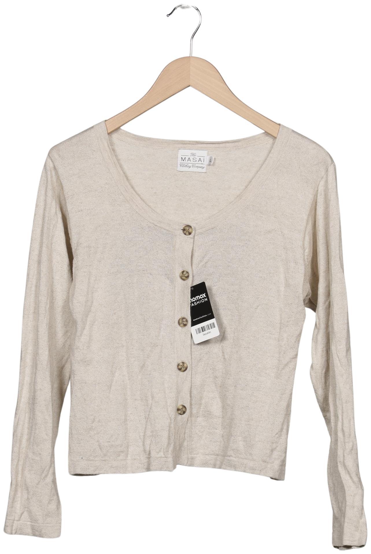 

The Masai Clothing Company Damen Strickjacke, beige, Gr. 42