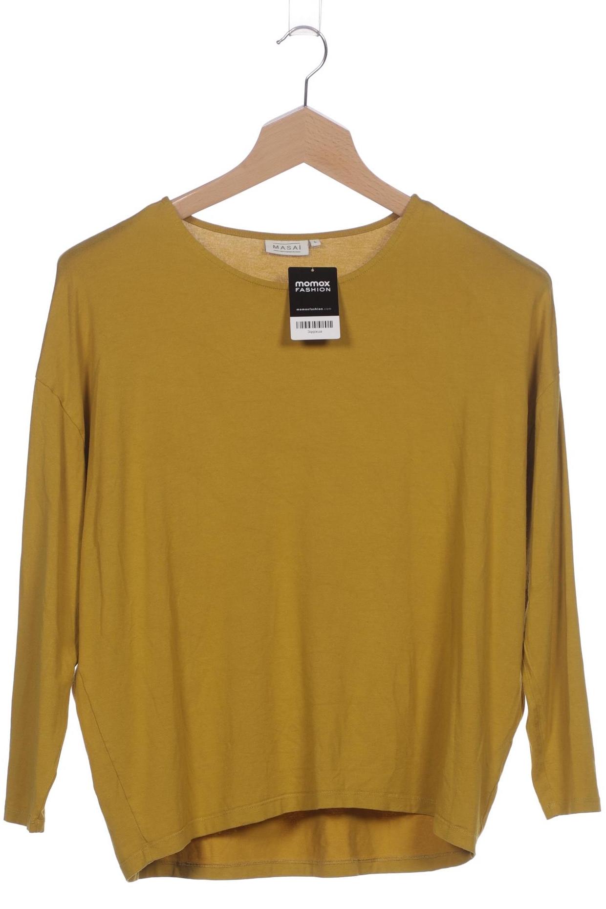

The Masai Clothing Company Damen Langarmshirt, gelb, Gr. 42