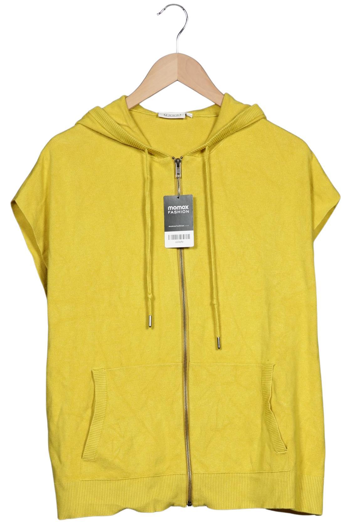 

The Masai Clothing Company Damen Strickjacke, gelb, Gr. 38