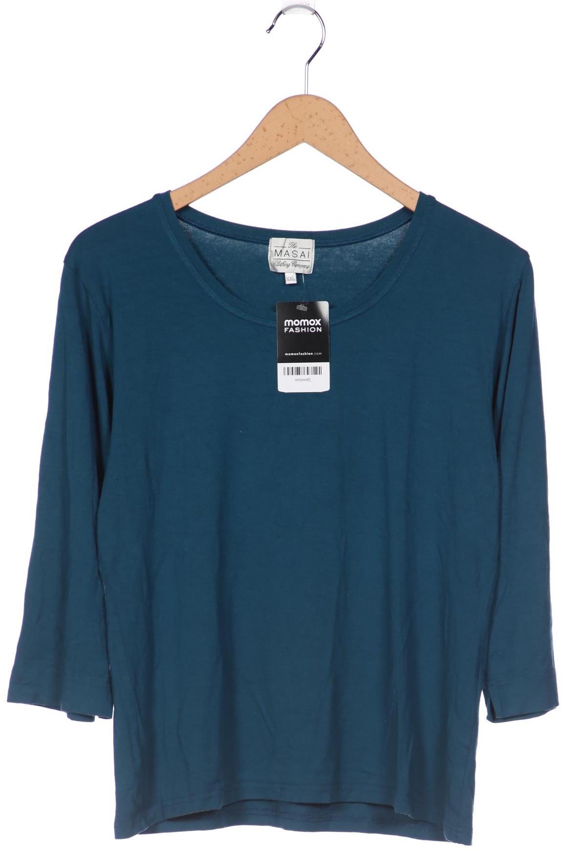

The Masai Clothing Company Damen Langarmshirt, türkis, Gr. 46