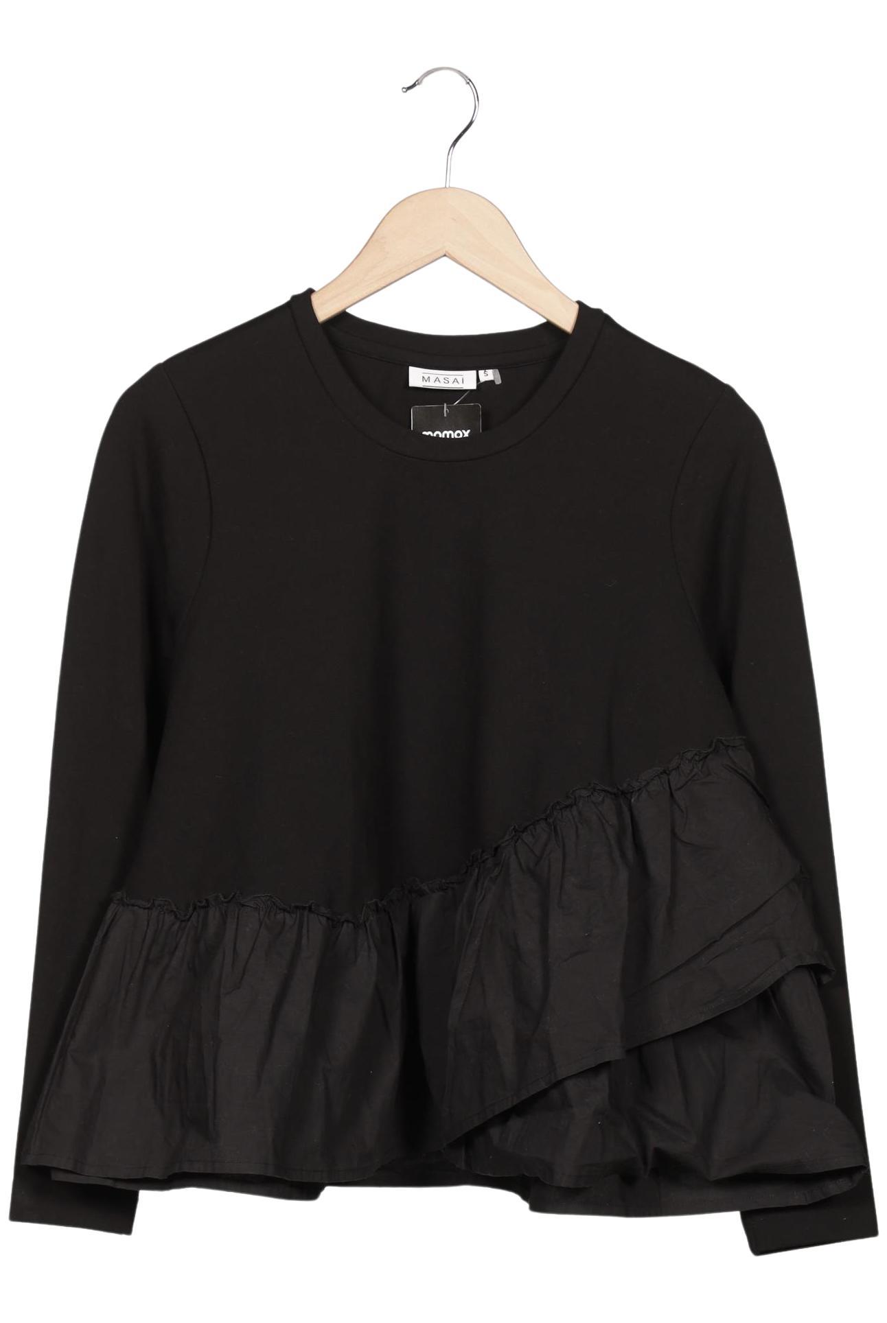 

The Masai Clothing Company Damen Langarmshirt, schwarz, Gr. 36