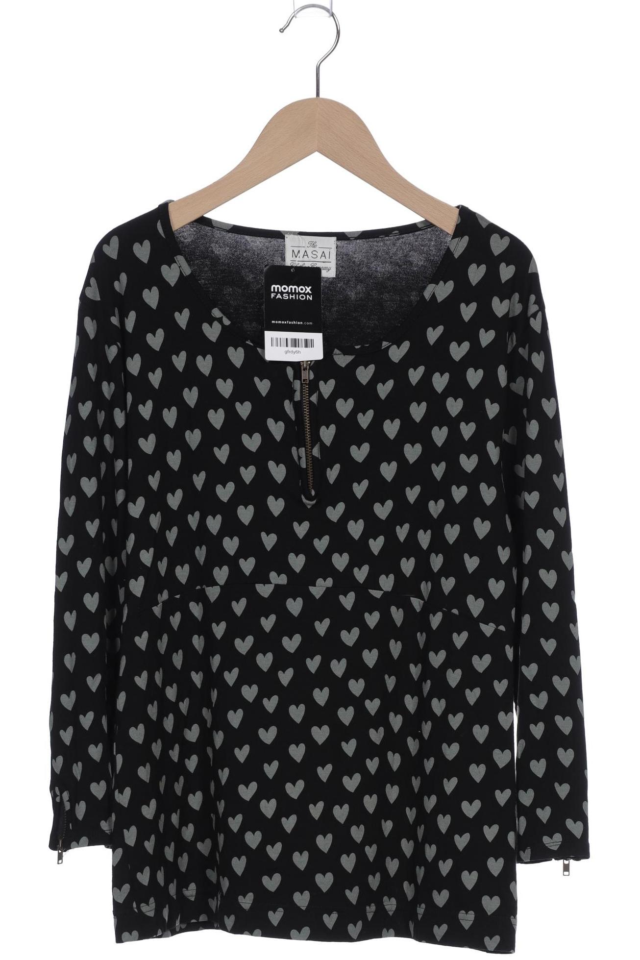 

The Masai Clothing Company Damen Langarmshirt, schwarz, Gr. 42