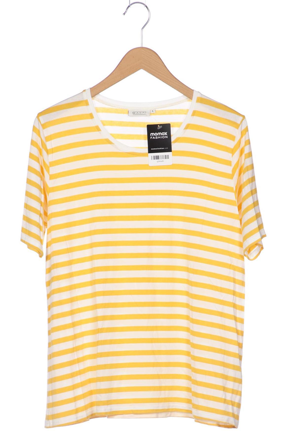 

The Masai Clothing Company Damen T-Shirt, gelb, Gr. 42