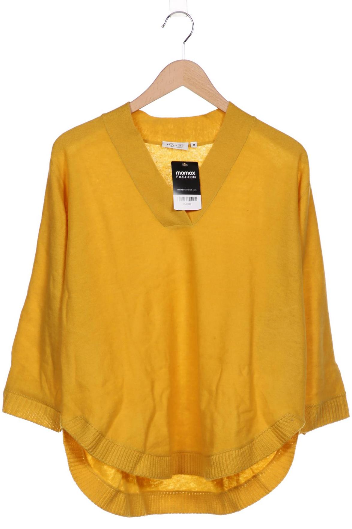 

The Masai Clothing Company Damen Pullover, gelb, Gr. 38