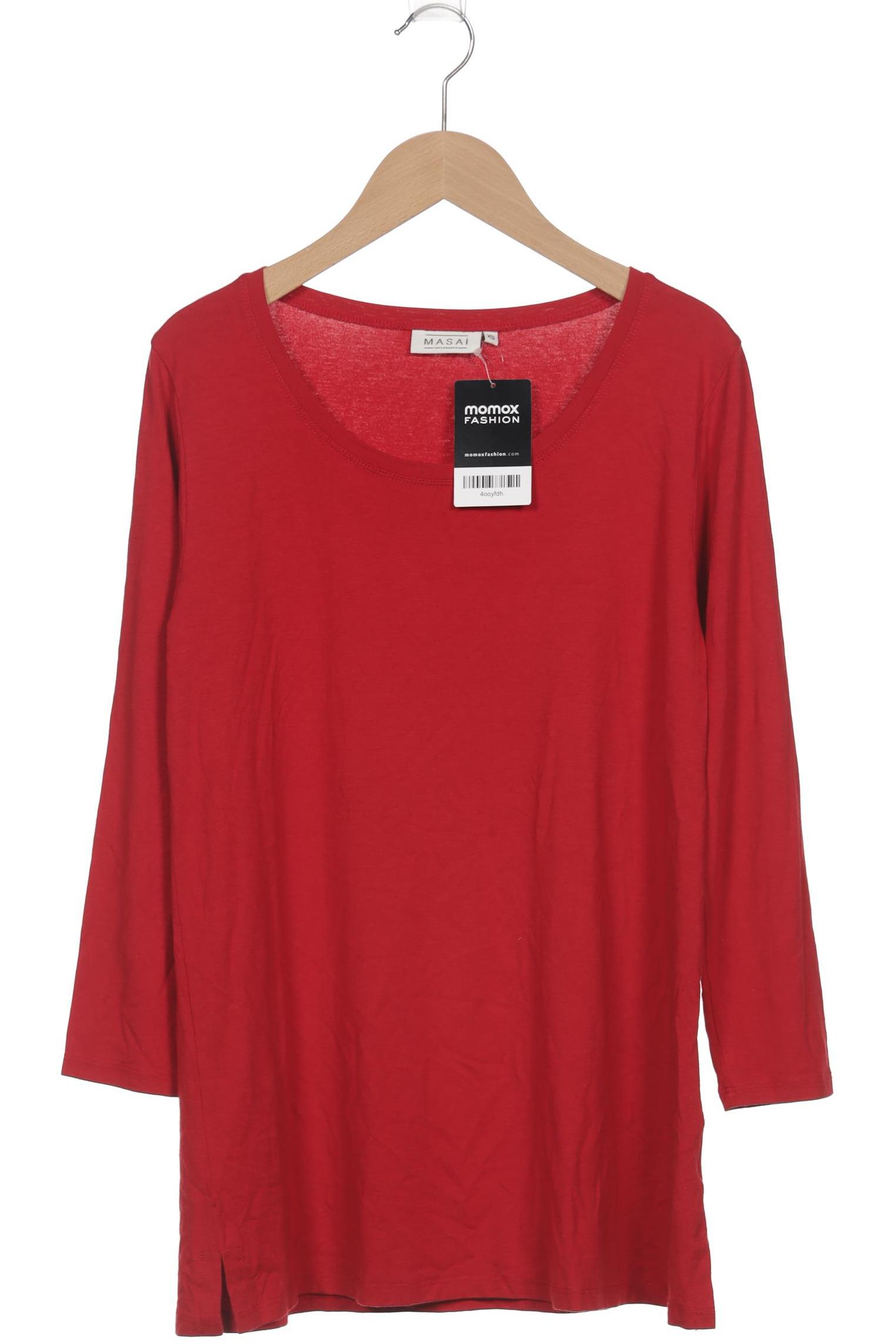 

The Masai Clothing Company Damen Langarmshirt, rot, Gr. 34