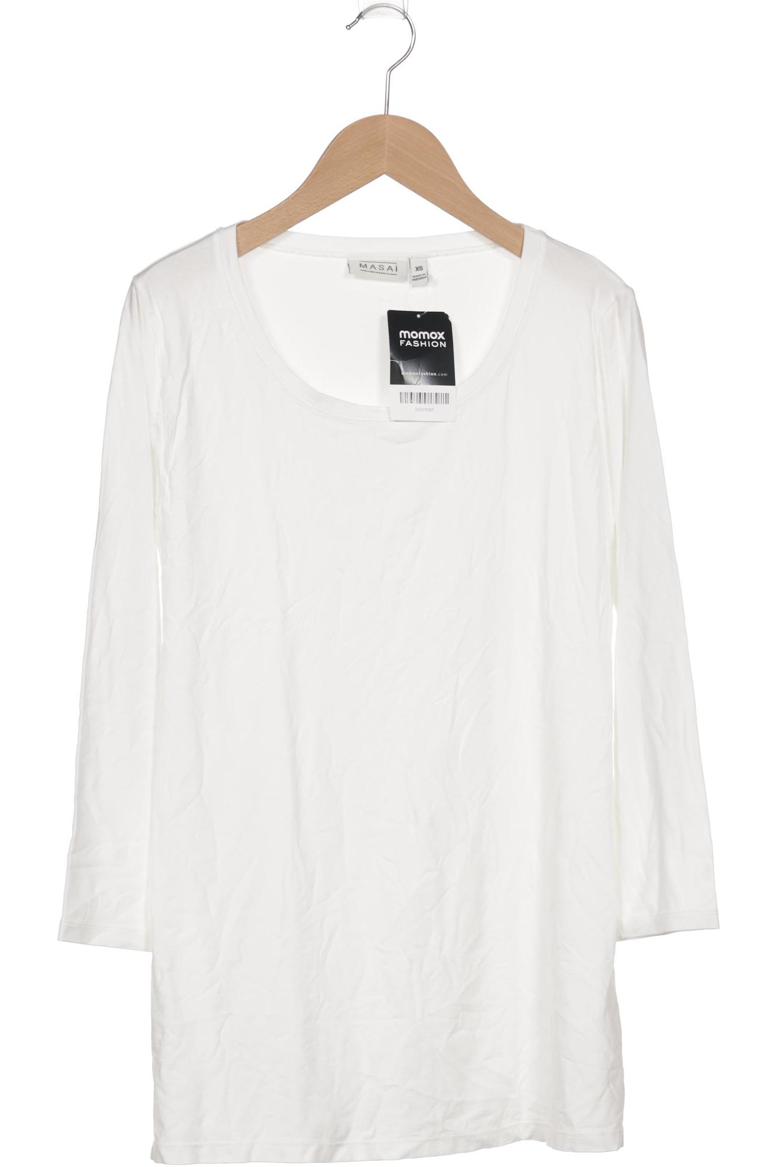 

The Masai Clothing Company Damen Langarmshirt, weiß, Gr. 34