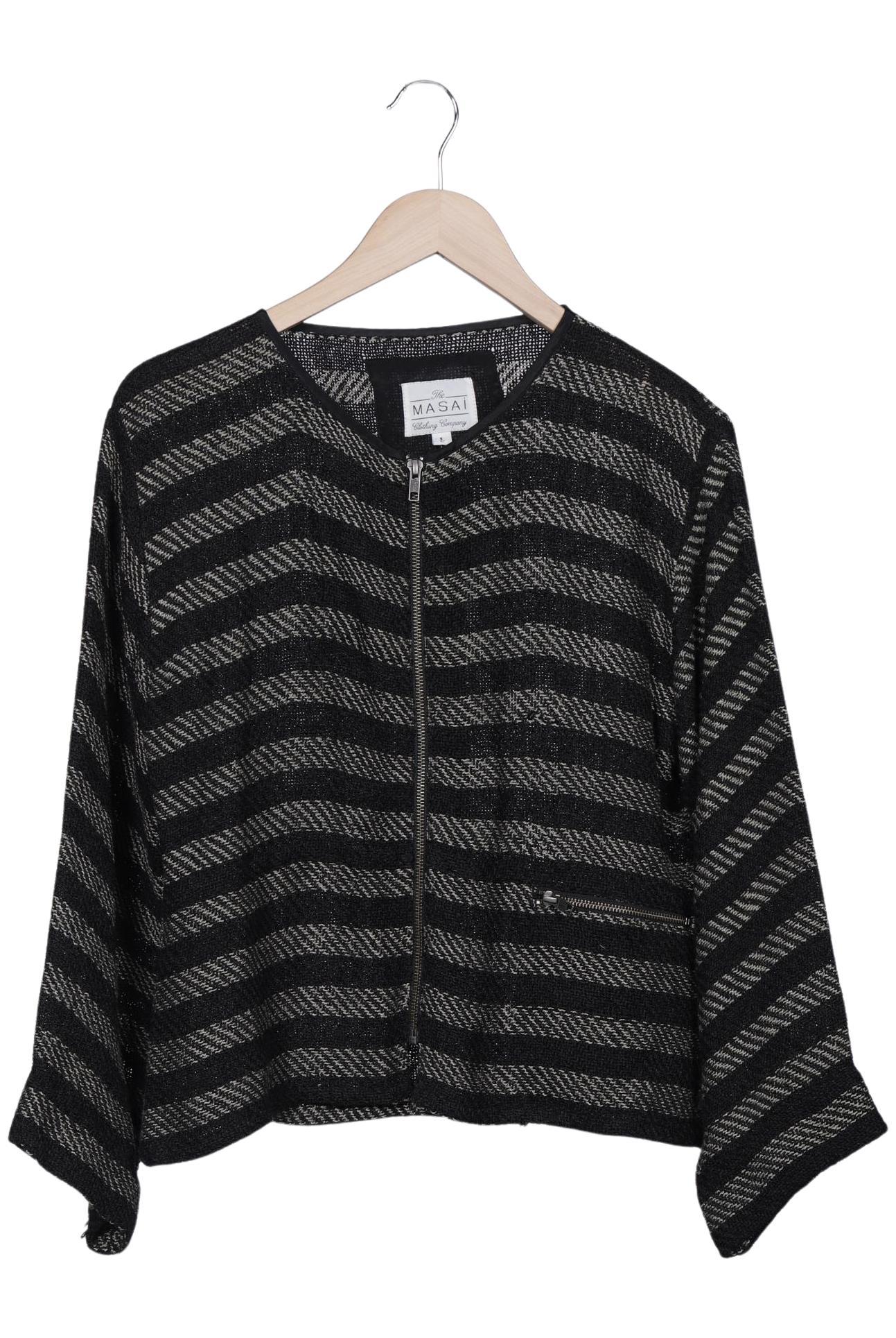 

The Masai Clothing Company Damen Strickjacke, schwarz, Gr. 42