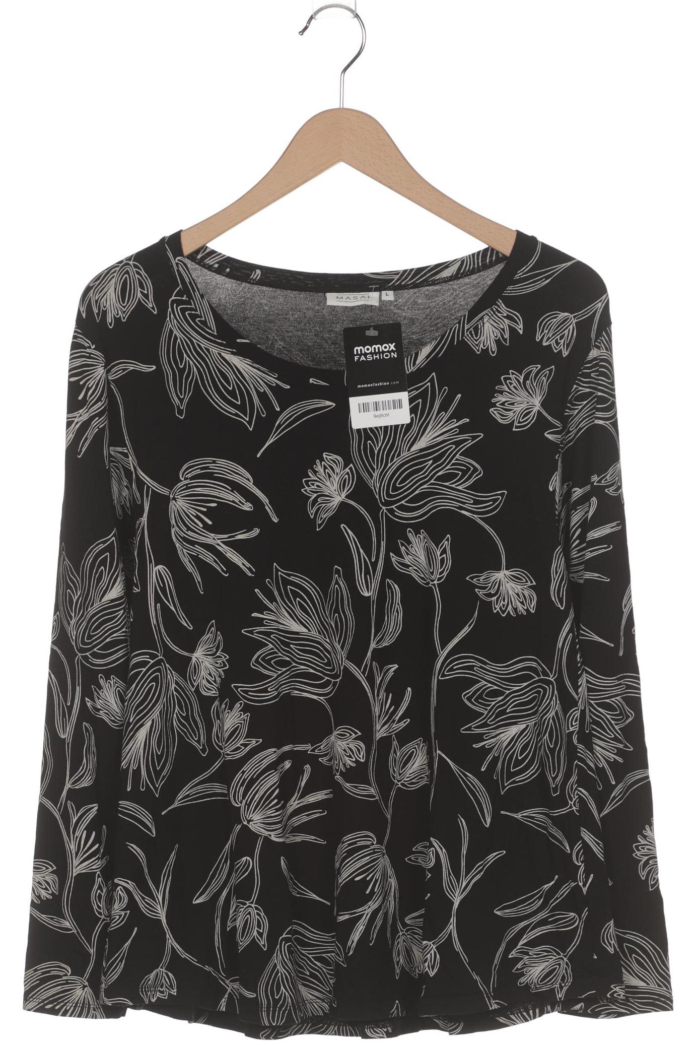 

The Masai Clothing Company Damen Langarmshirt, schwarz, Gr. 42