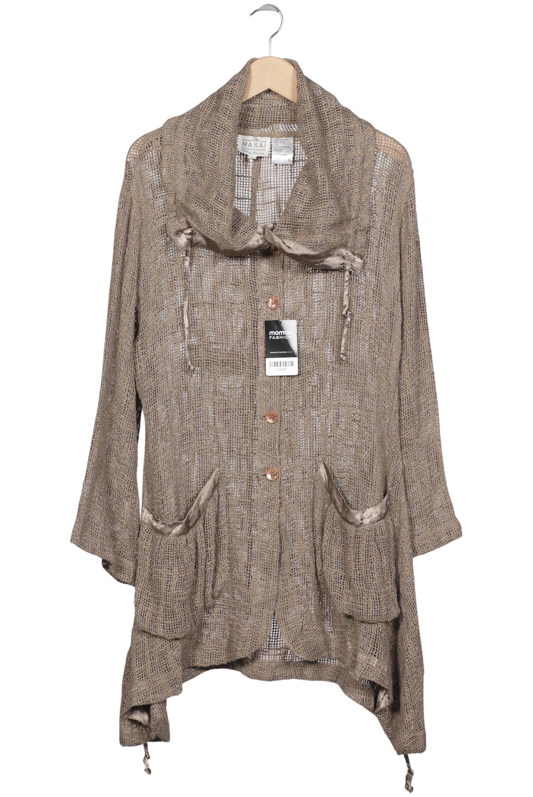 

The Masai Clothing Company Damen Strickjacke, beige, Gr. 42