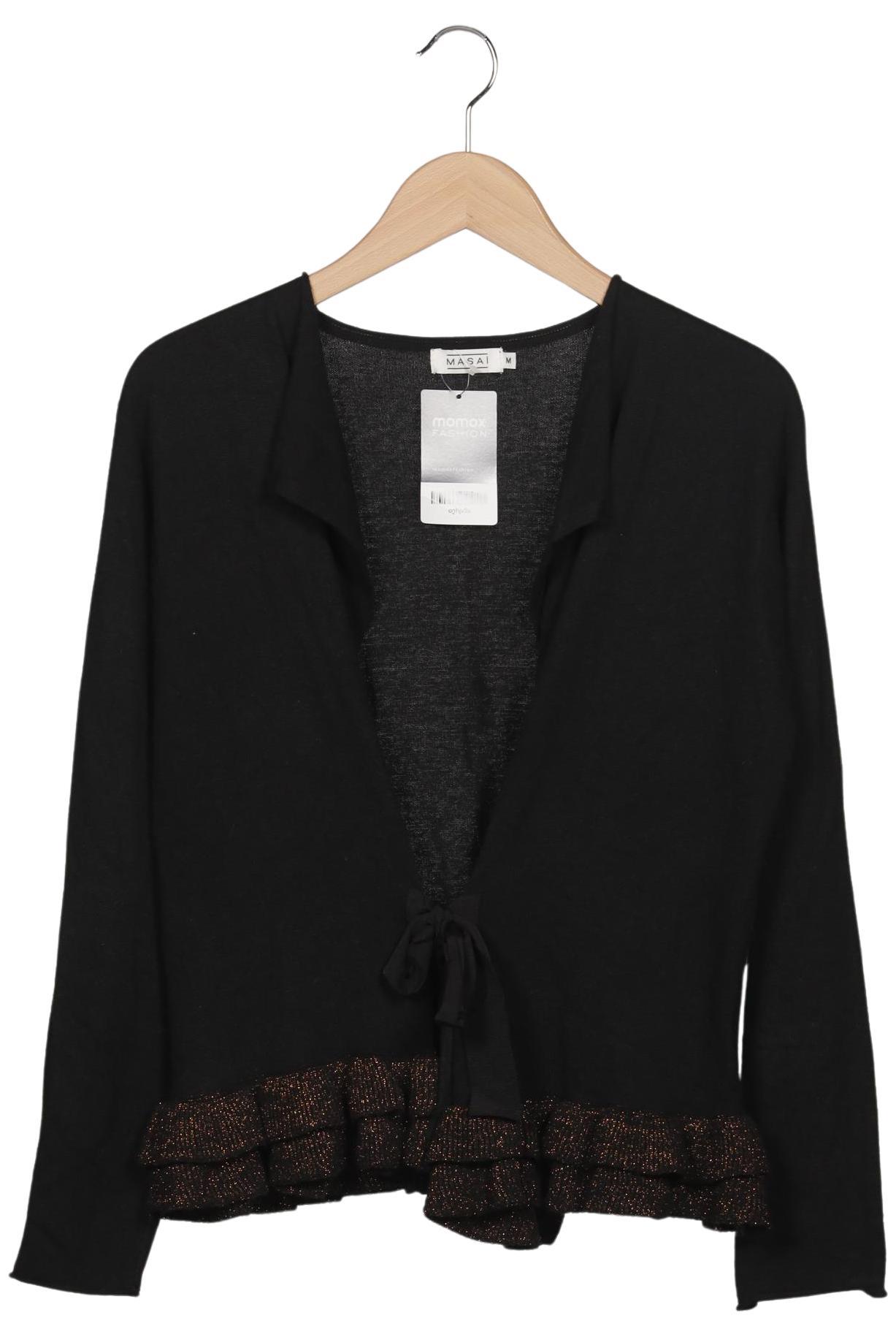 

The Masai Clothing Company Damen Strickjacke, schwarz, Gr. 38