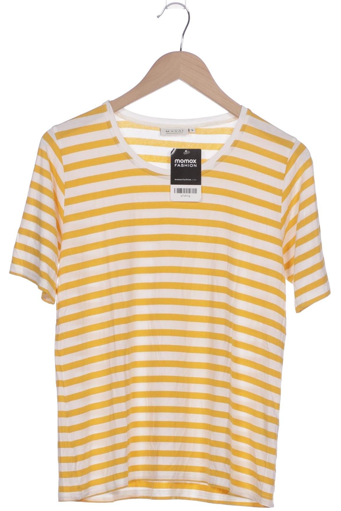 

The Masai Clothing Company Damen T-Shirt, gelb, Gr. 36
