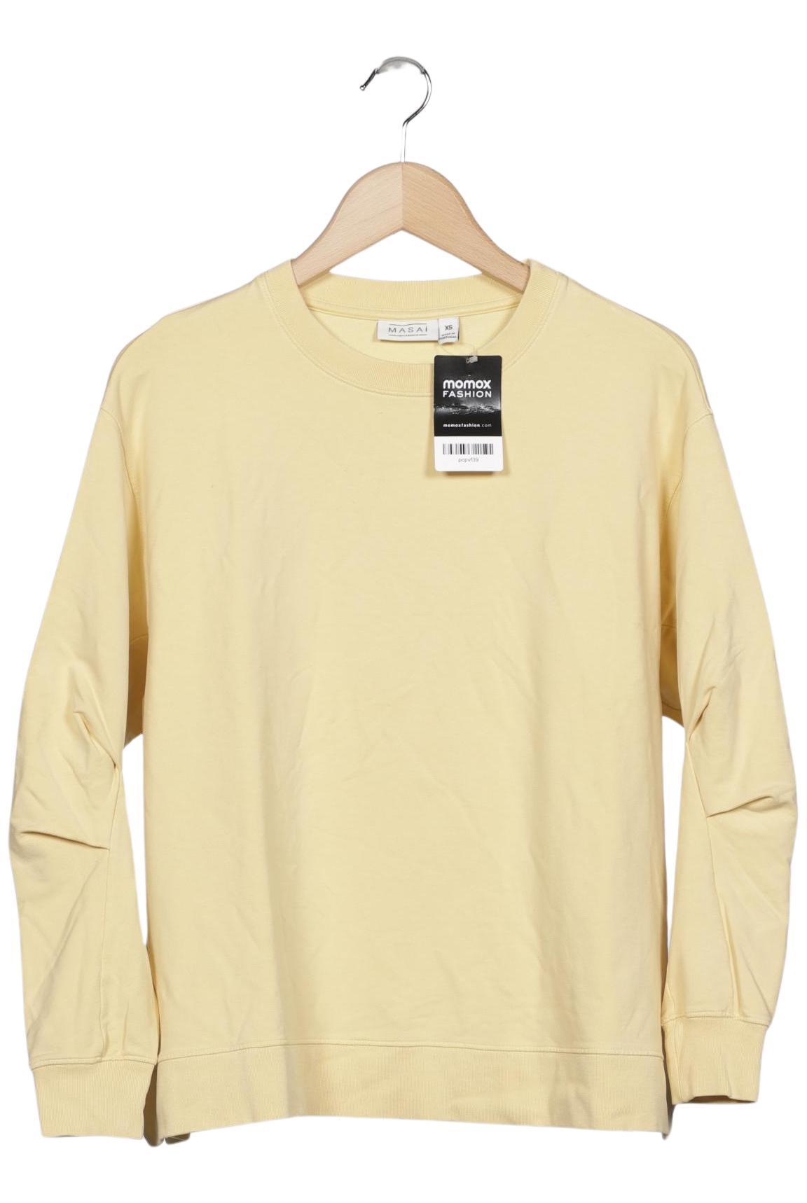 

The Masai Clothing Company Damen Sweatshirt, gelb, Gr. 34