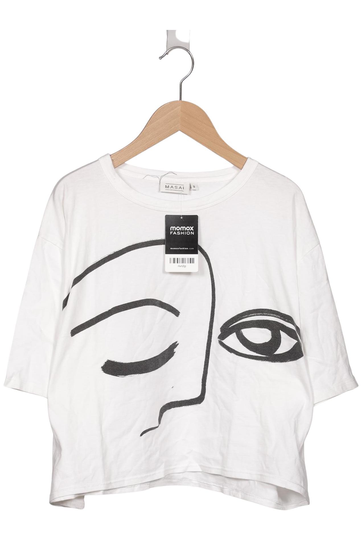 

The Masai Clothing Company Damen T-Shirt, weiß, Gr. 36