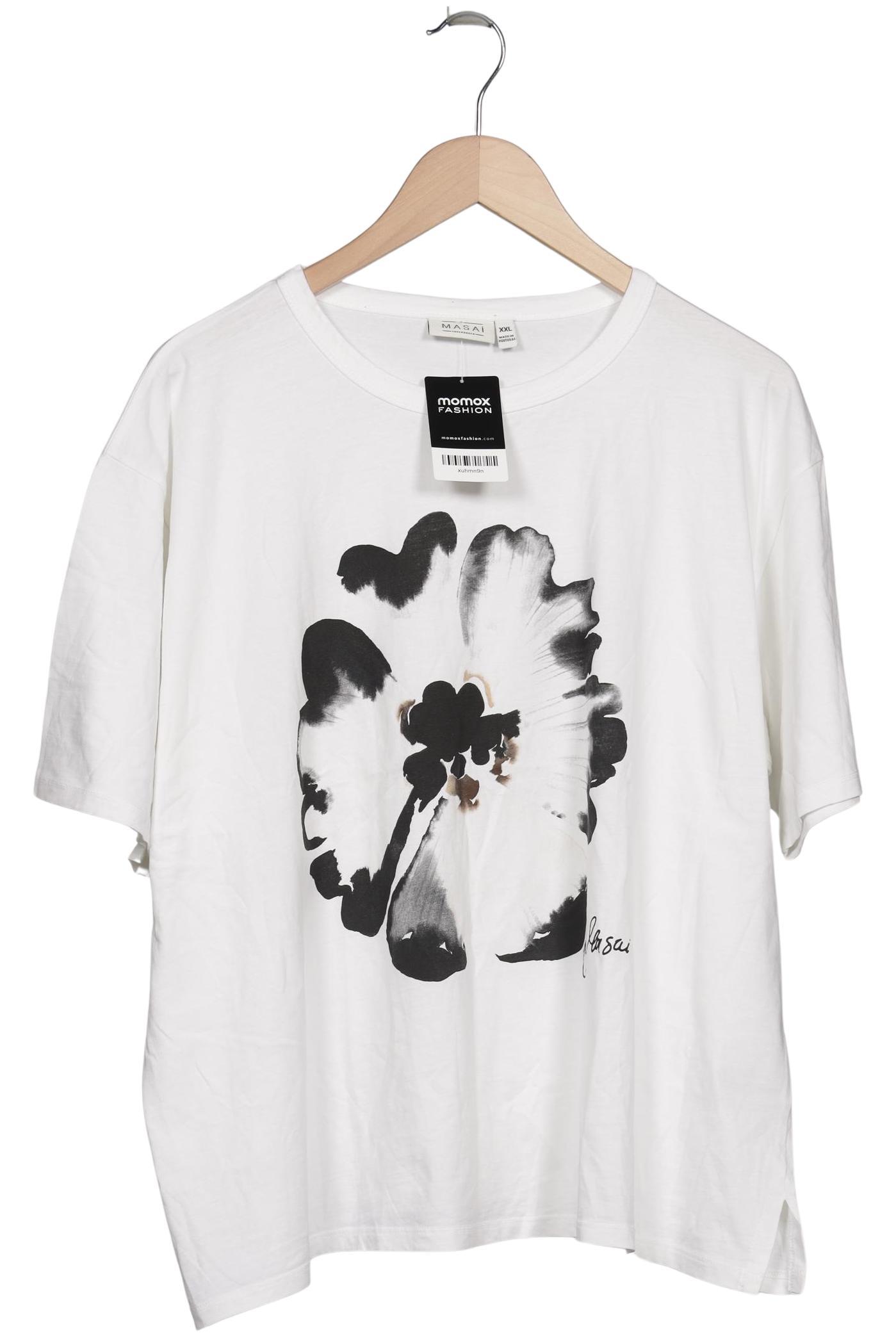 

The Masai Clothing Company Damen T-Shirt, weiß, Gr. 46