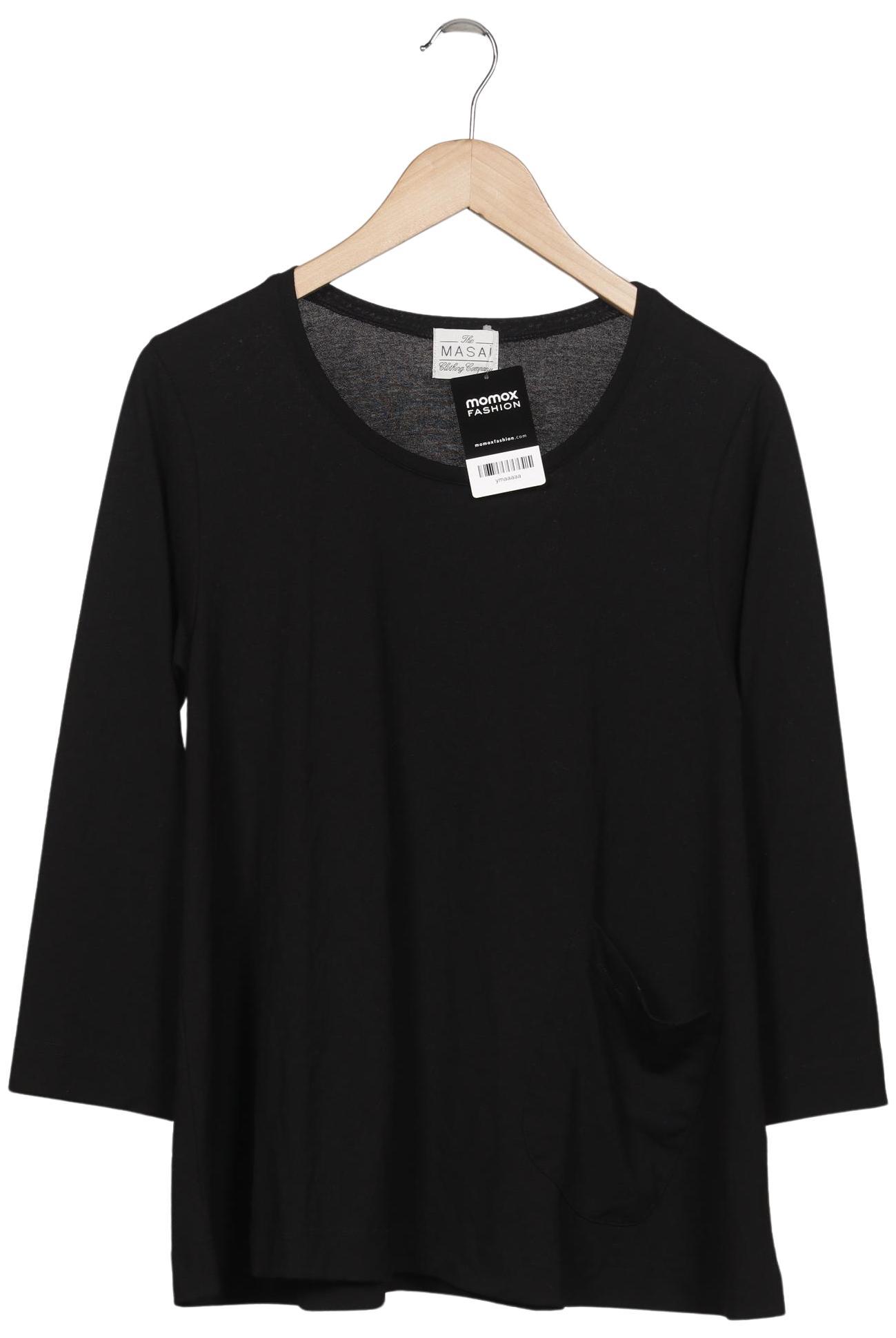

The Masai Clothing Company Damen Langarmshirt, schwarz, Gr. 38