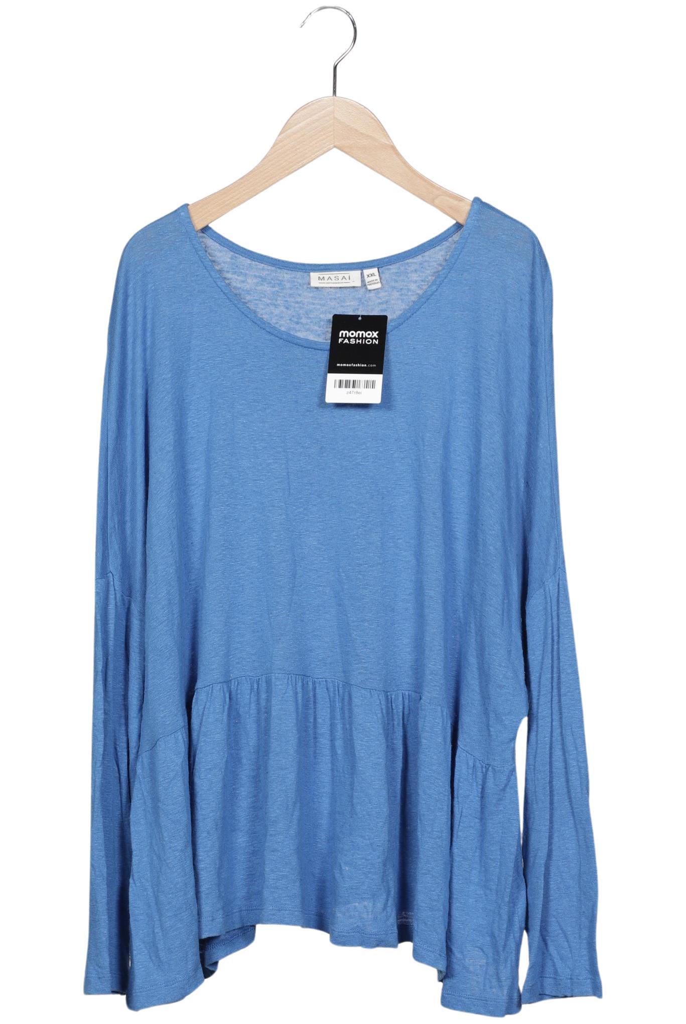 

The Masai Clothing Company Damen Langarmshirt, blau, Gr. 46