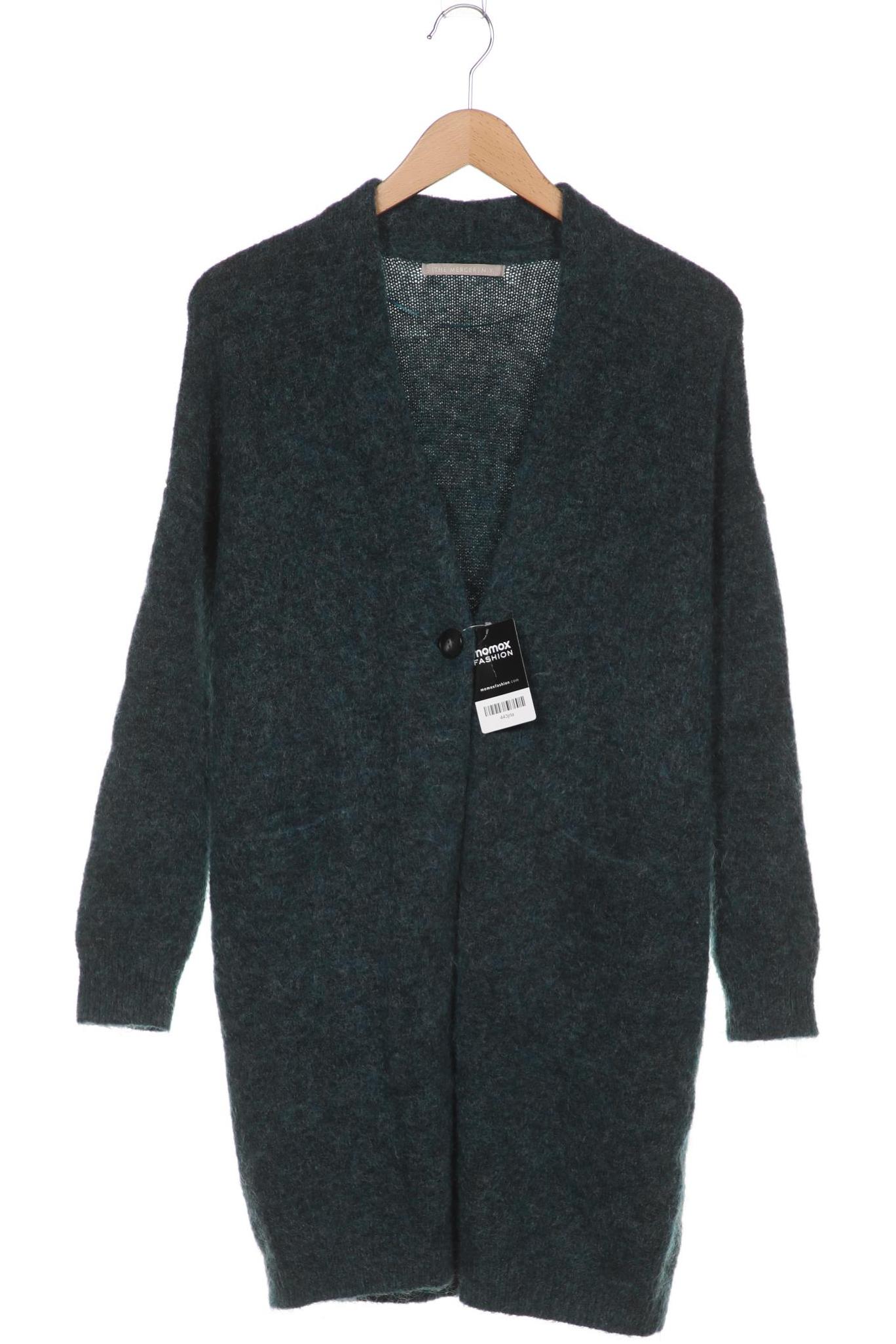 Thumbnail - THE Mercer N.y. Damen Strickjacke, türkis, Gr. 36