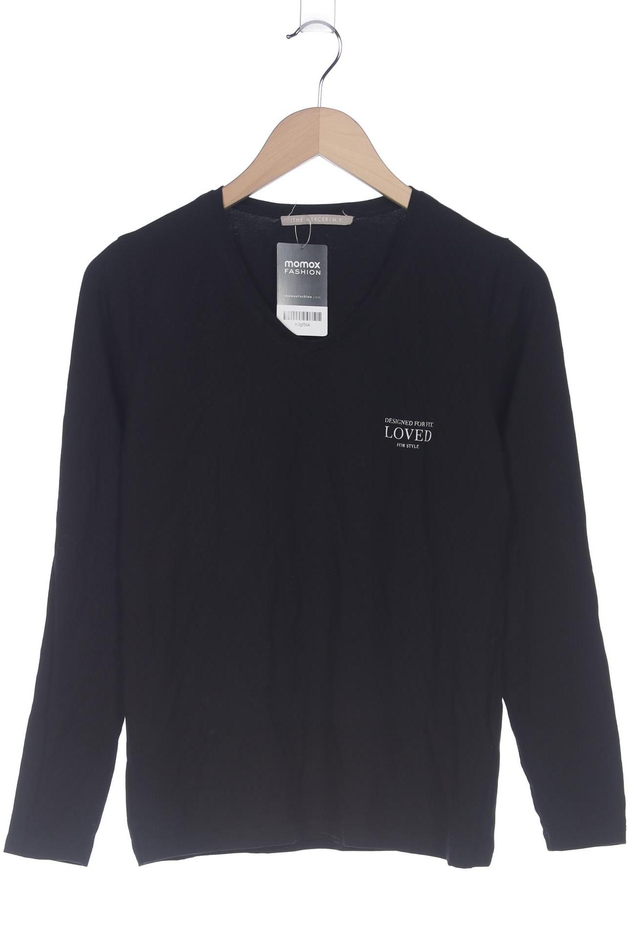 

THE Mercer N.y. Damen Langarmshirt, schwarz, Gr. 36