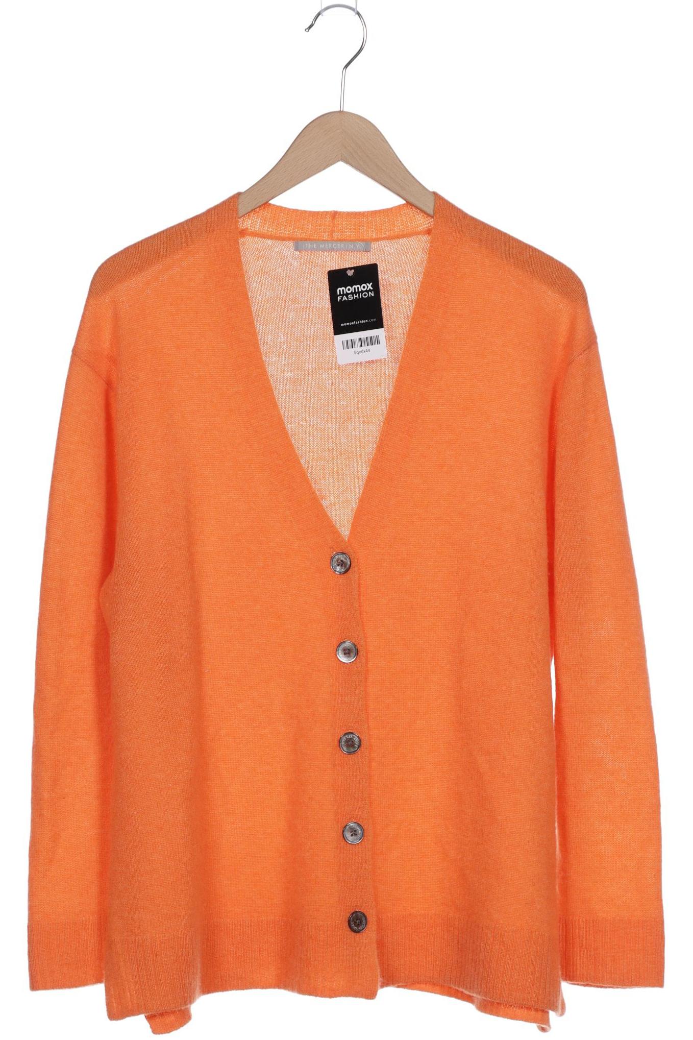 

THE Mercer N.y. Damen Strickjacke, orange, Gr. 44