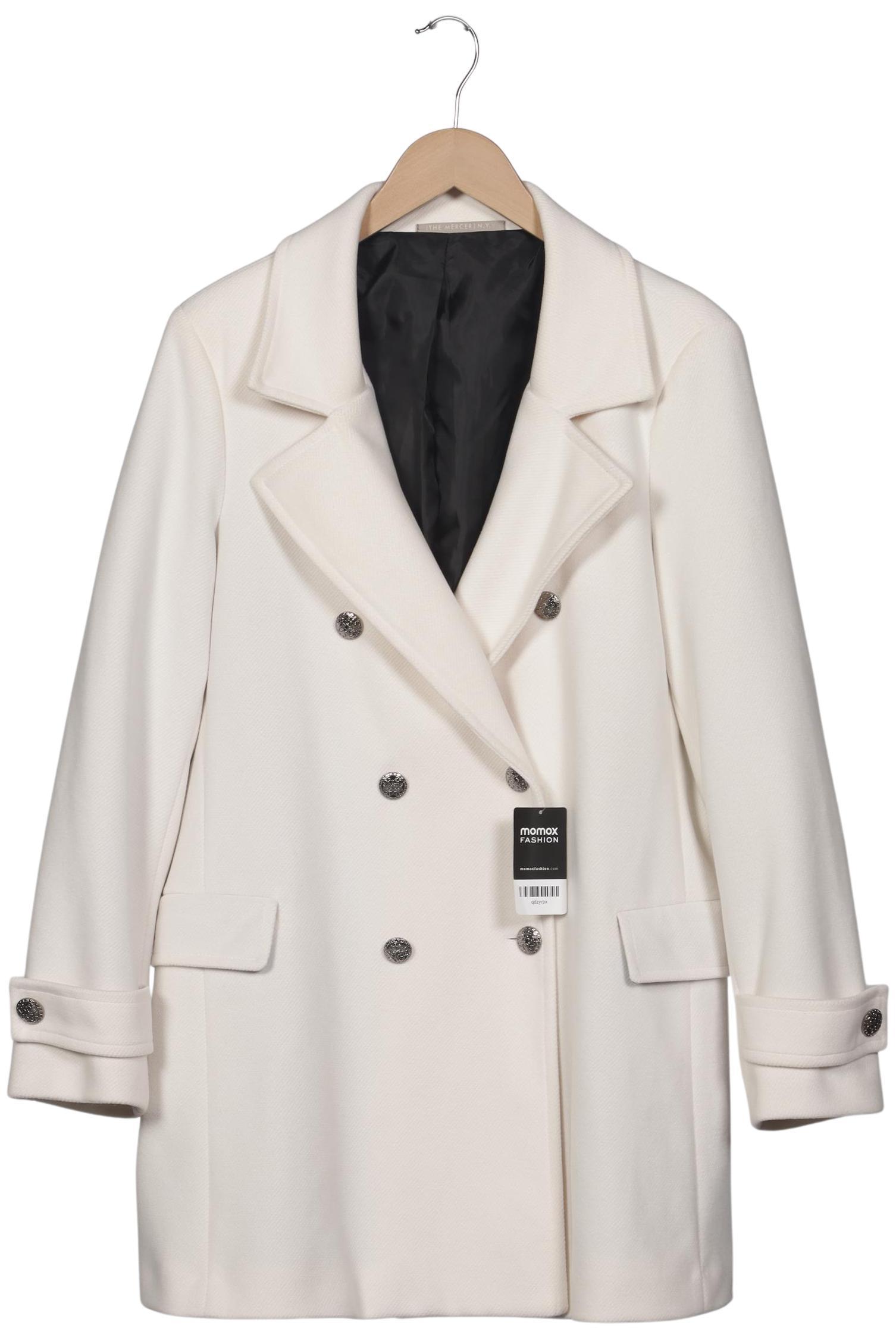 

THE Mercer N.y. Damen Mantel, cremeweiß, Gr. 44