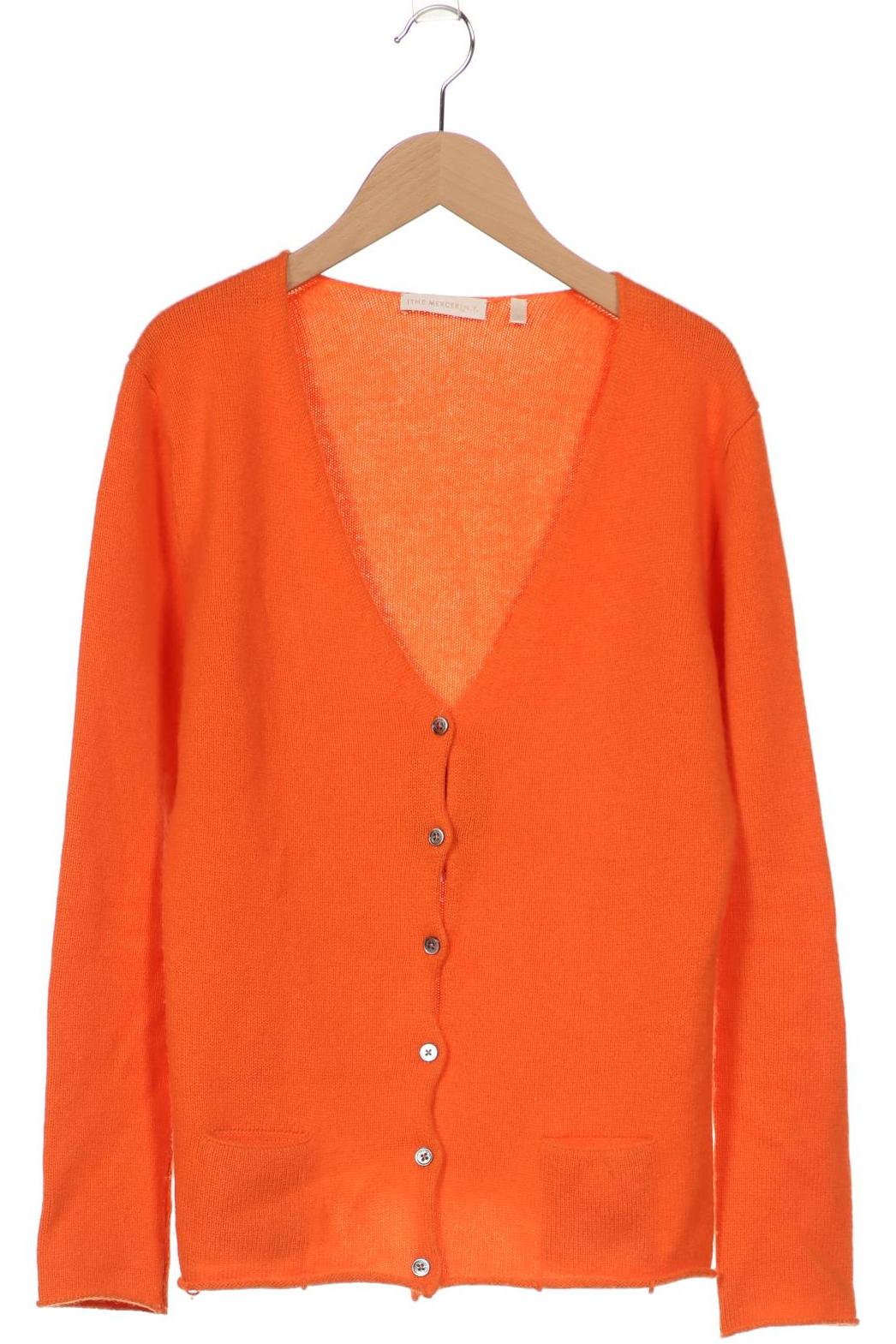 

THE Mercer N.y. Damen Strickjacke, orange, Gr. 38