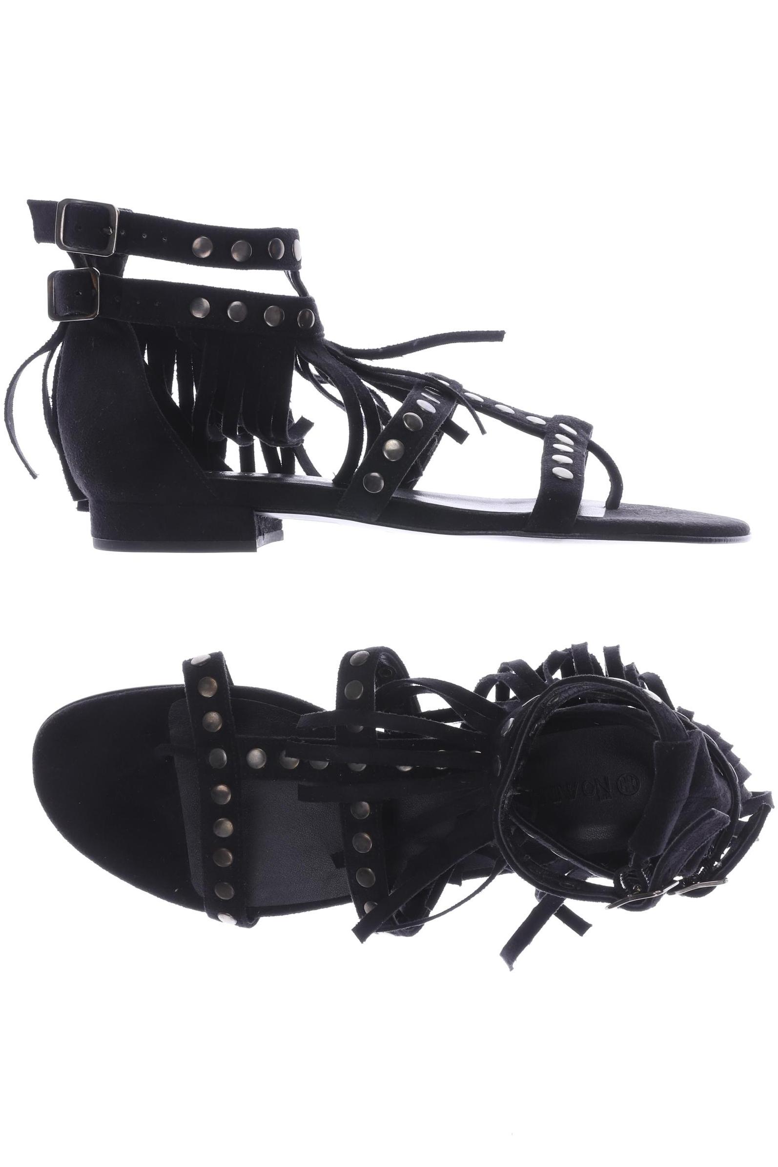 

The No Animal Brand Damen Sandale, schwarz, Gr. 38
