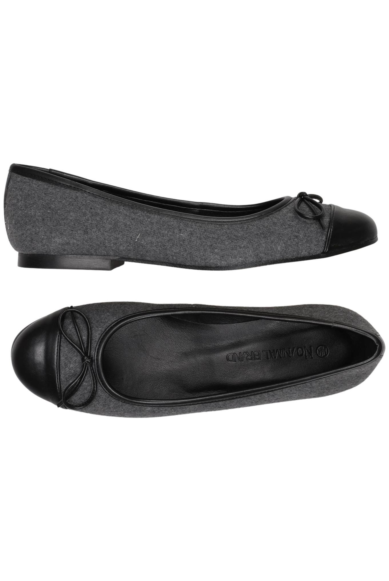 

The No Animal Brand Damen Ballerinas, grau, Gr. 37