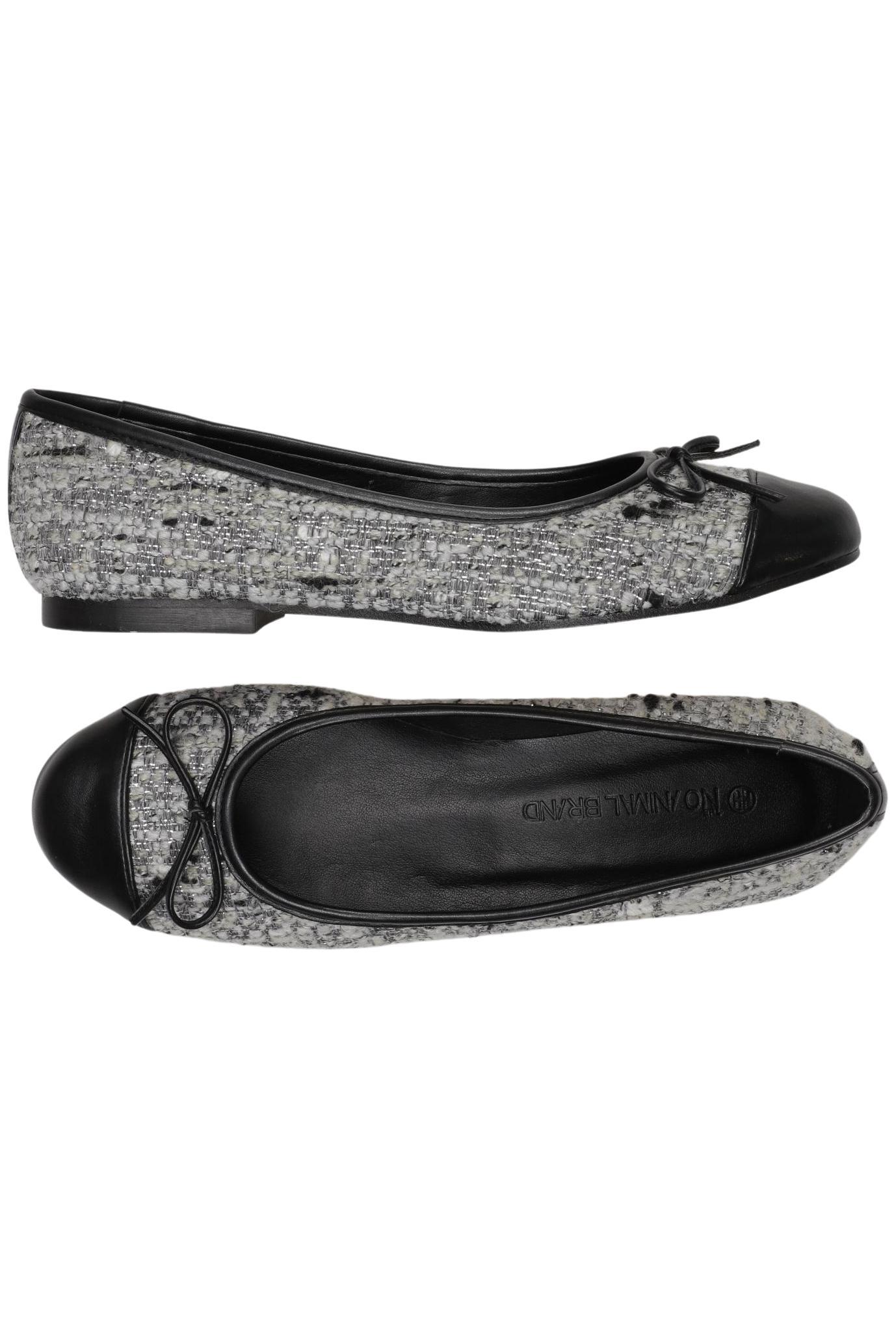 

The No Animal Brand Damen Ballerinas, grau, Gr. 37