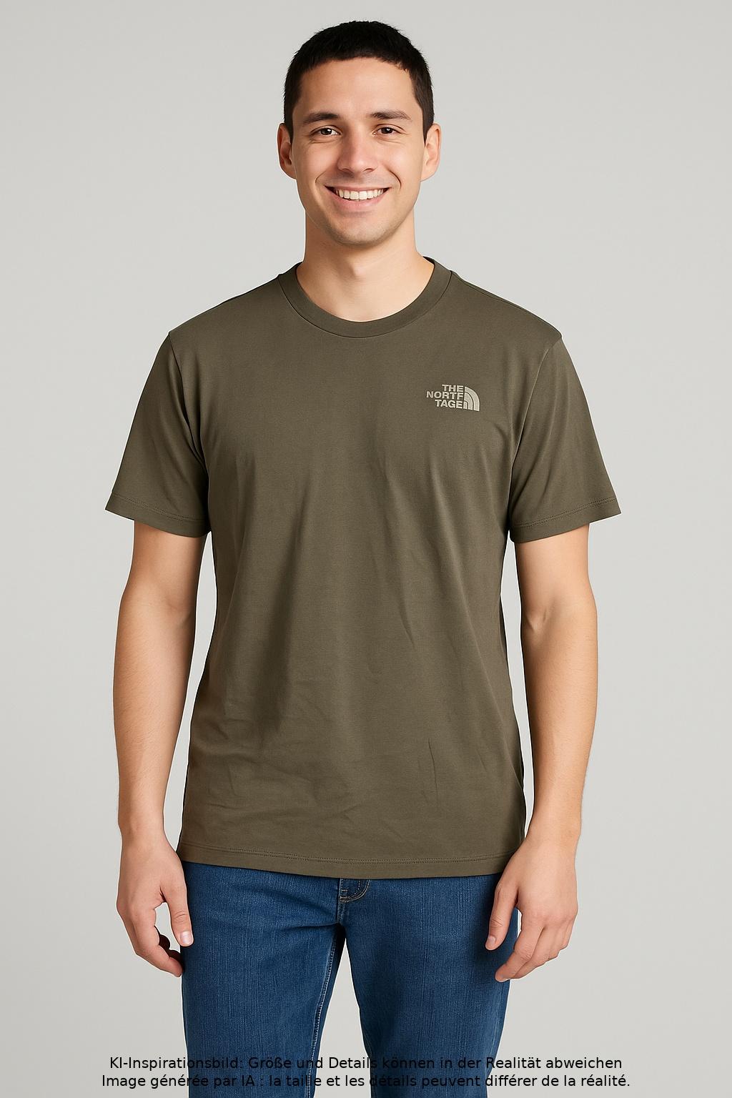 

The North Face Herren T-Shirt, grün, Gr. 52