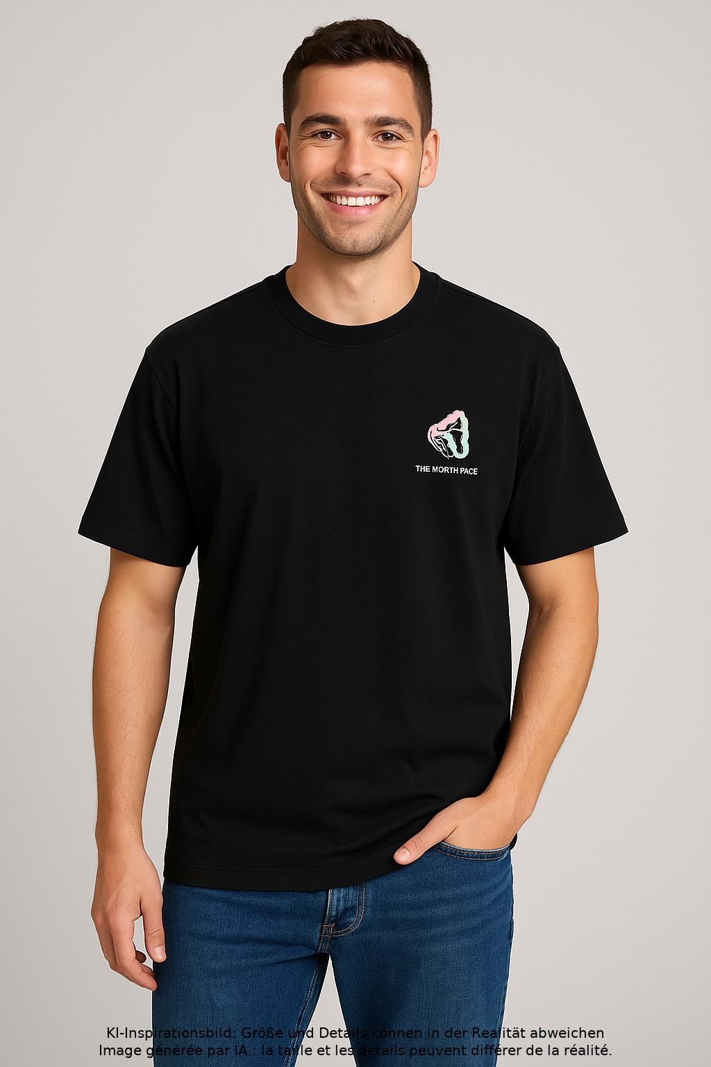 Thumbnail - The North Face Herren T-Shirt, schwarz, Gr. 54